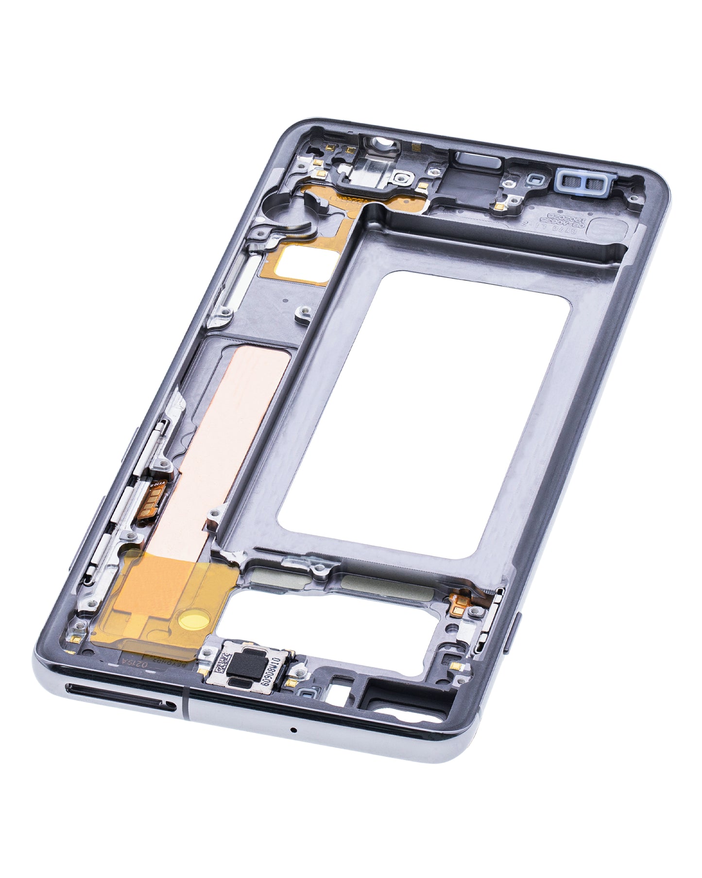 Mid-Frame Housing For Samsung Galaxy S10 Plus (With Small Parts) (Prism Black)