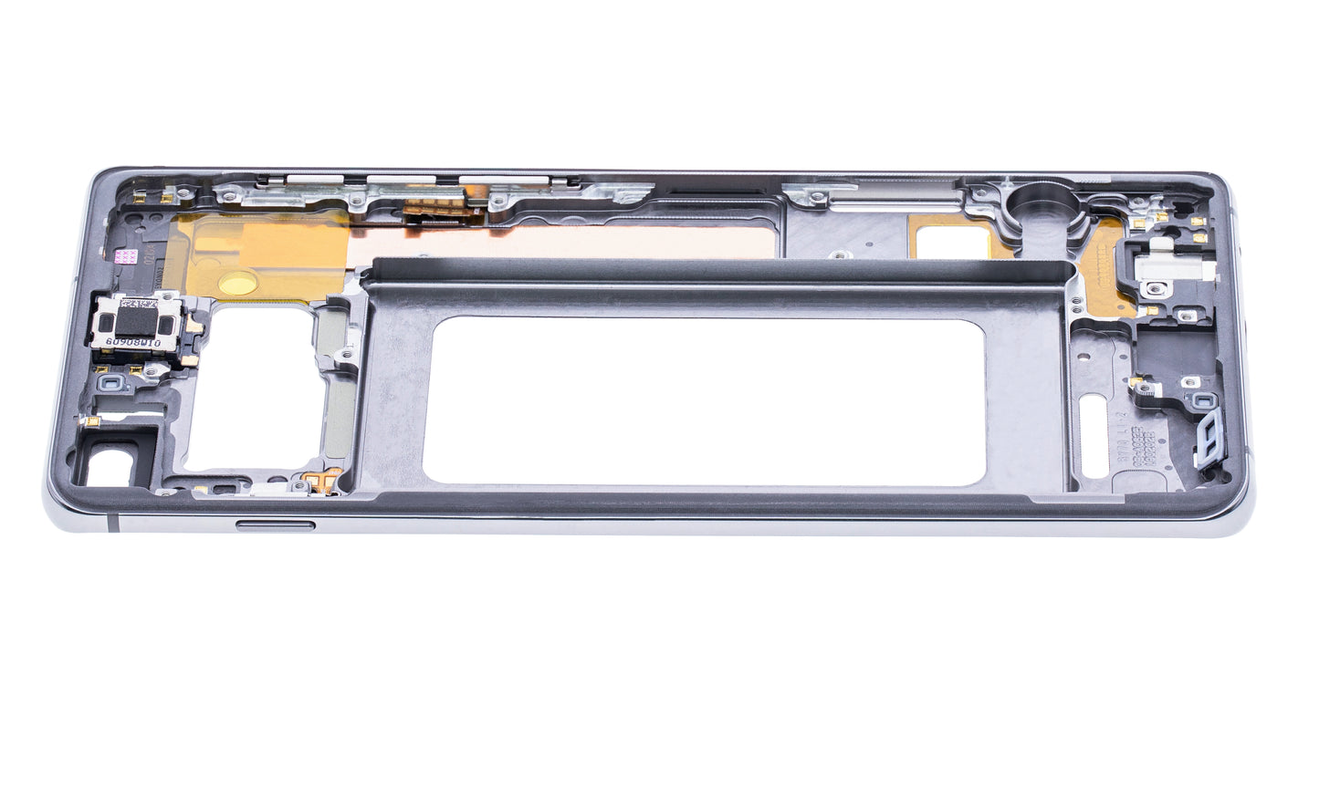 Mid-Frame Housing For Samsung Galaxy S10 Plus (With Small Parts) (Prism Black)