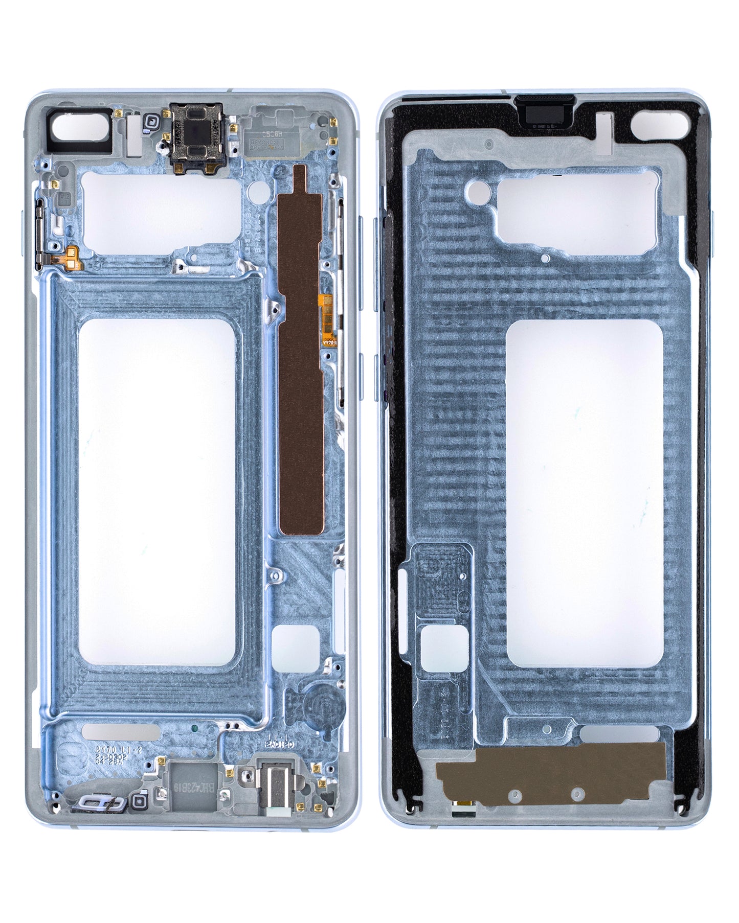Mid-Frame Housing For Samsung Galaxy S10 Plus (With Small Parts) (Prism Blue)