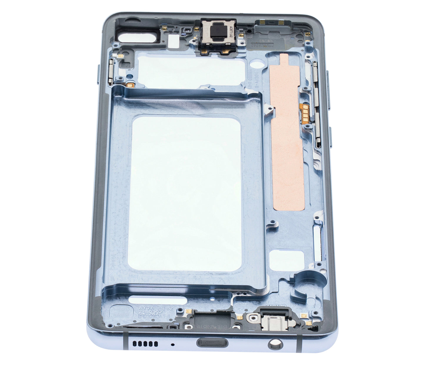Mid-Frame Housing For Samsung Galaxy S10 Plus (With Small Parts) (Prism Blue)
