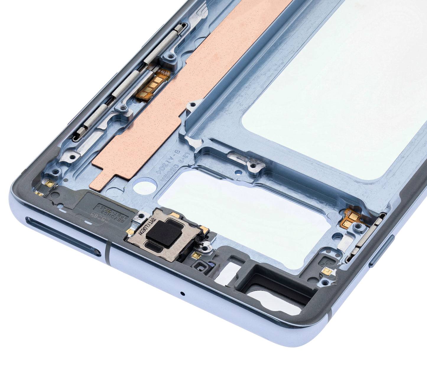 Mid-Frame Housing For Samsung Galaxy S10 Plus (With Small Parts) (Prism Blue)