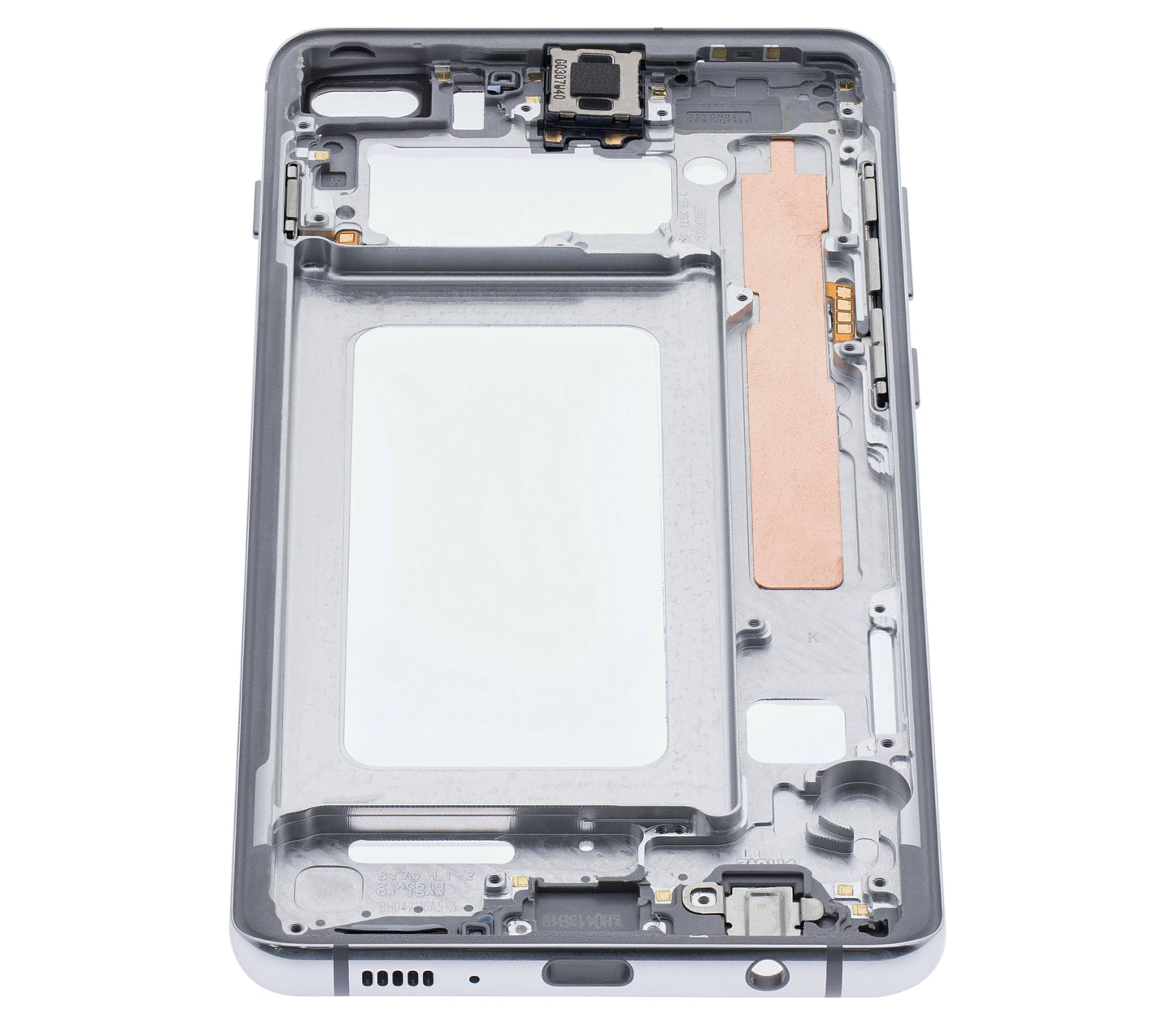 Mid-Frame Housing For Samsung Galaxy S10 Plus (With Small Parts) (Prism White)