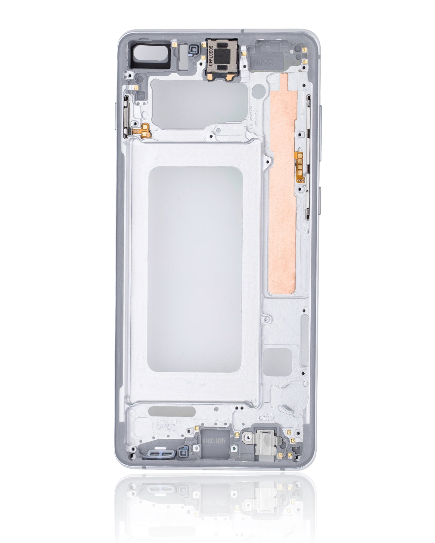 Mid-Frame Housing For Samsung Galaxy S10 Plus (With Small Parts) (Prism White)