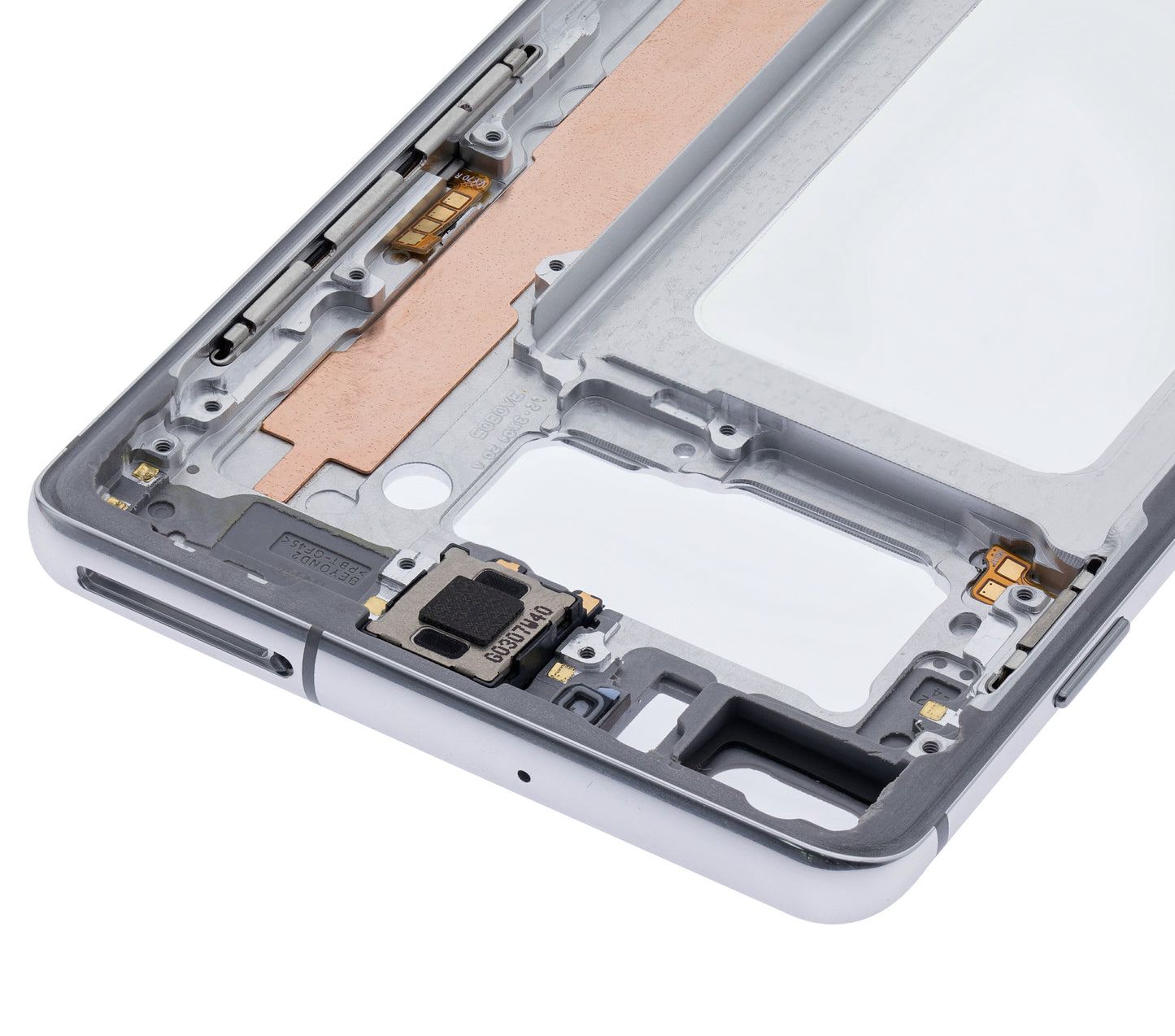 Mid-Frame Housing For Samsung Galaxy S10 Plus (With Small Parts) (Prism White)