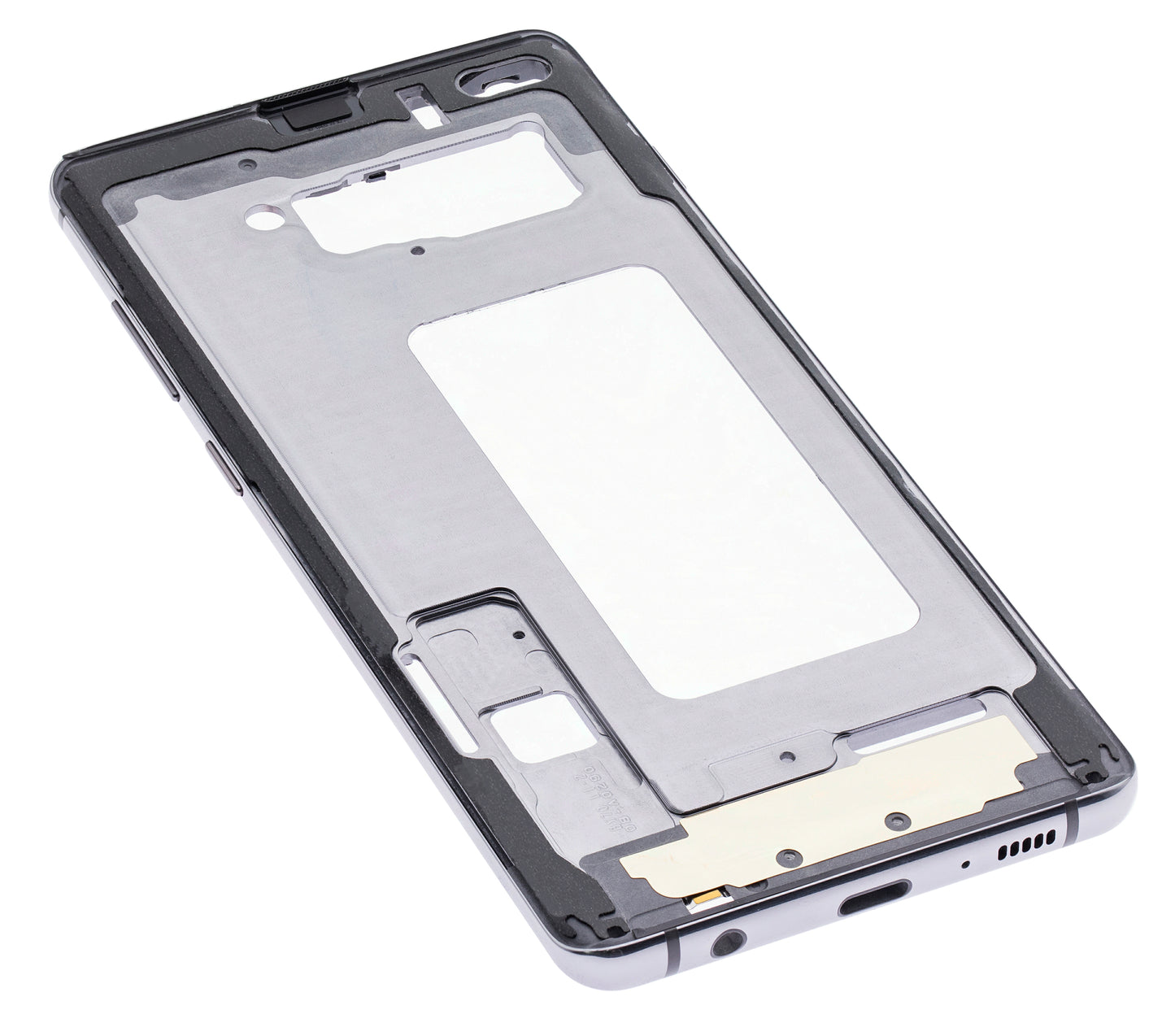 Mid-Frame Housing For Samsung Galaxy S10 Plus (With Small Parts) (Ceramic Black)
