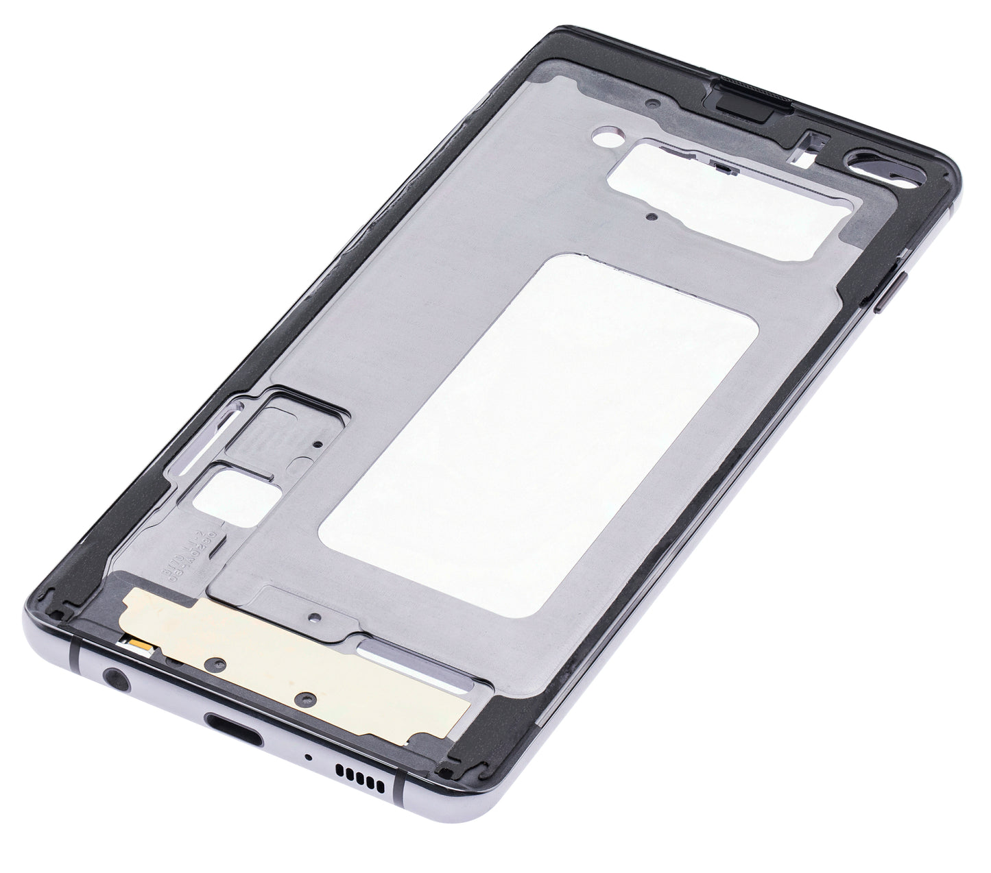 Mid-Frame Housing For Samsung Galaxy S10 Plus (With Small Parts) (Ceramic Black)