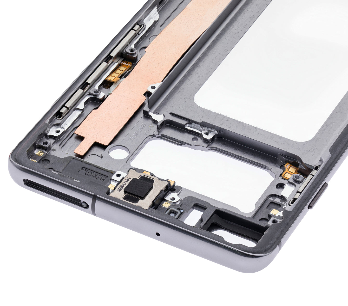 Mid-Frame Housing For Samsung Galaxy S10 Plus (With Small Parts) (Ceramic Black)