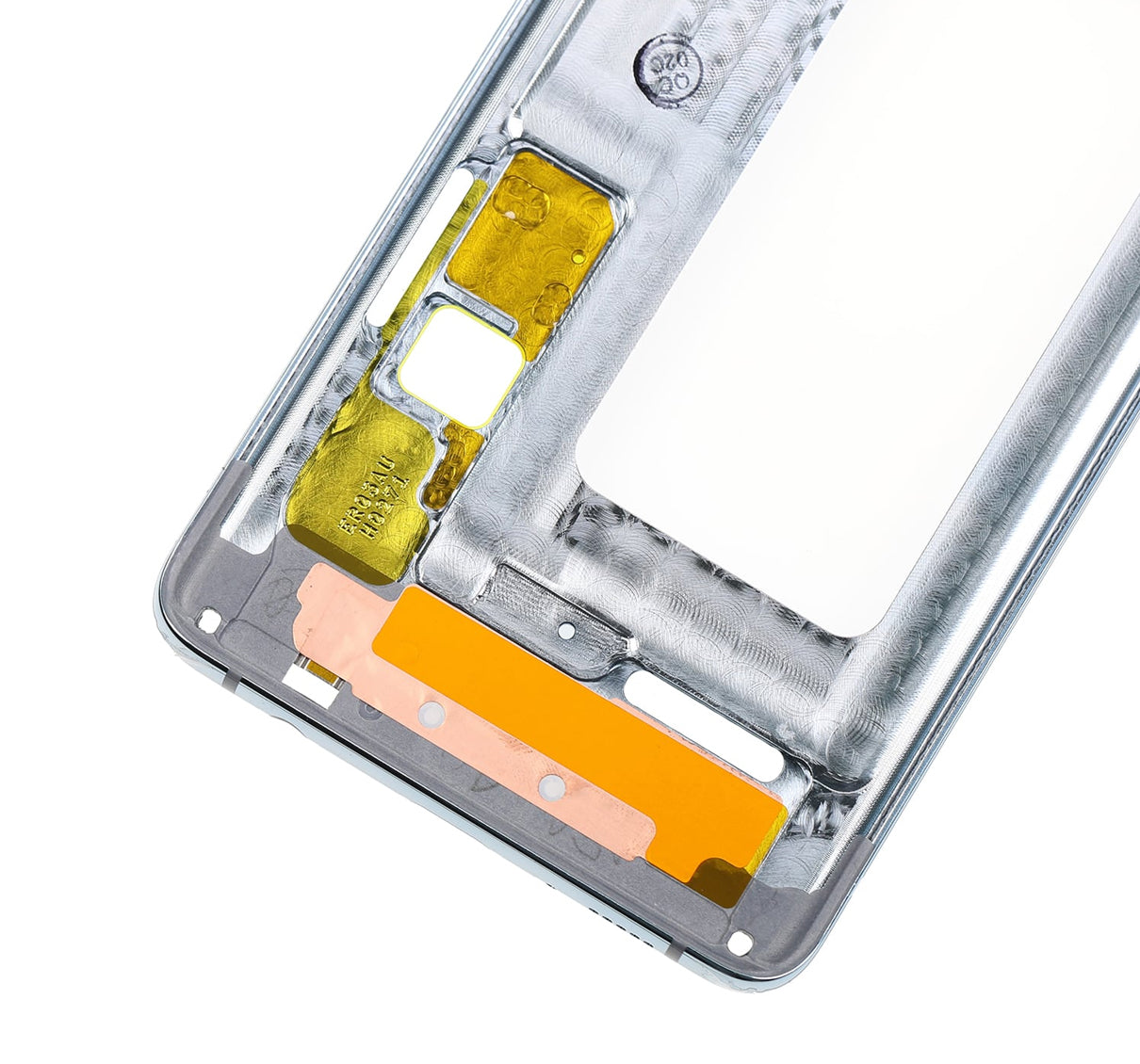 Mid-Frame Housing For Samsung Galaxy S10 Plus (With Small Parts) (Ceramic White)