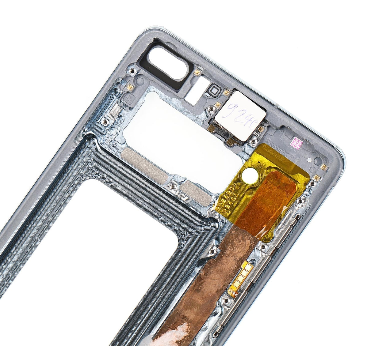 Mid-Frame Housing For Samsung Galaxy S10 Plus (With Small Parts) (Ceramic White)