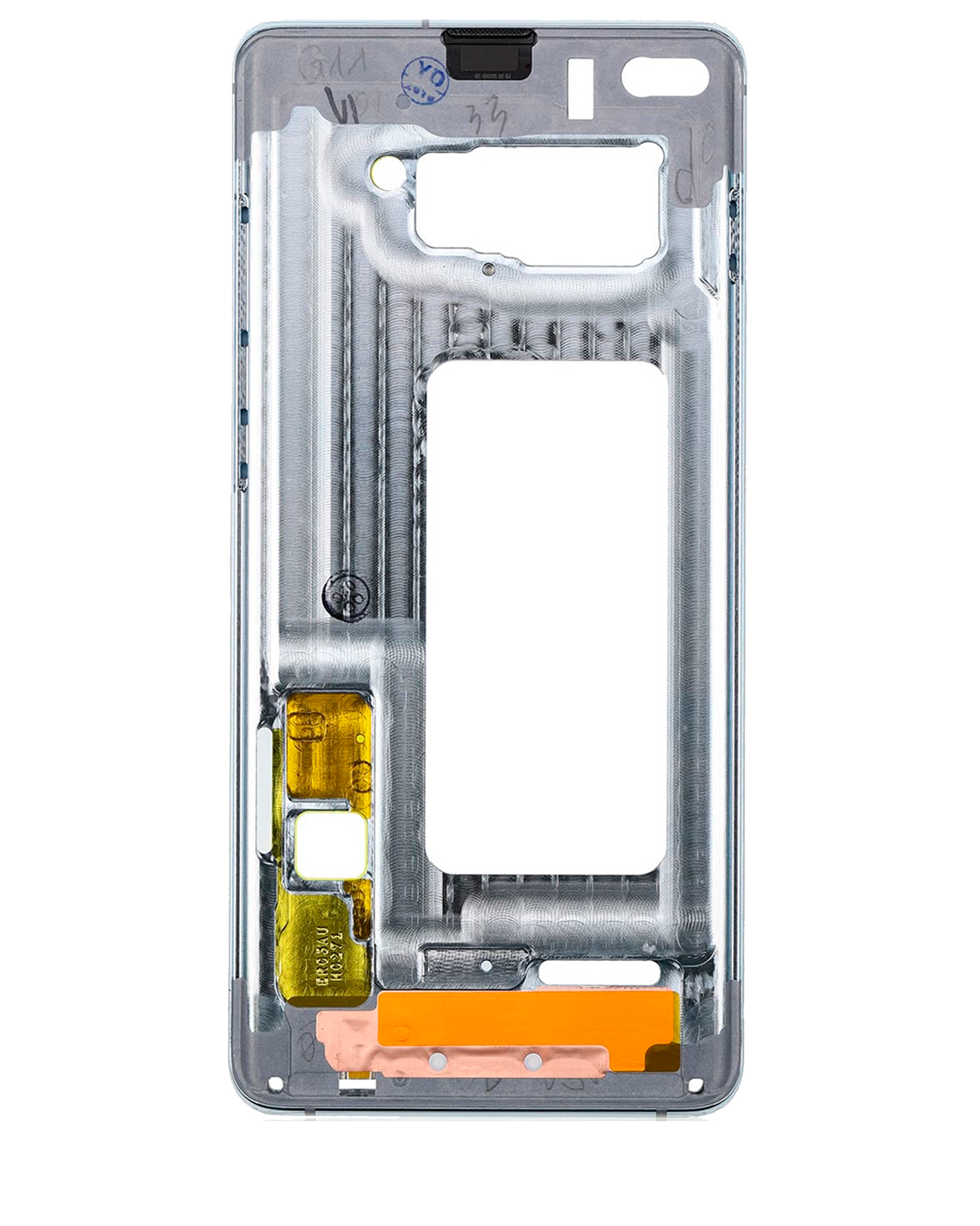 Mid-Frame Housing For Samsung Galaxy S10 Plus (With Small Parts) (Ceramic White)