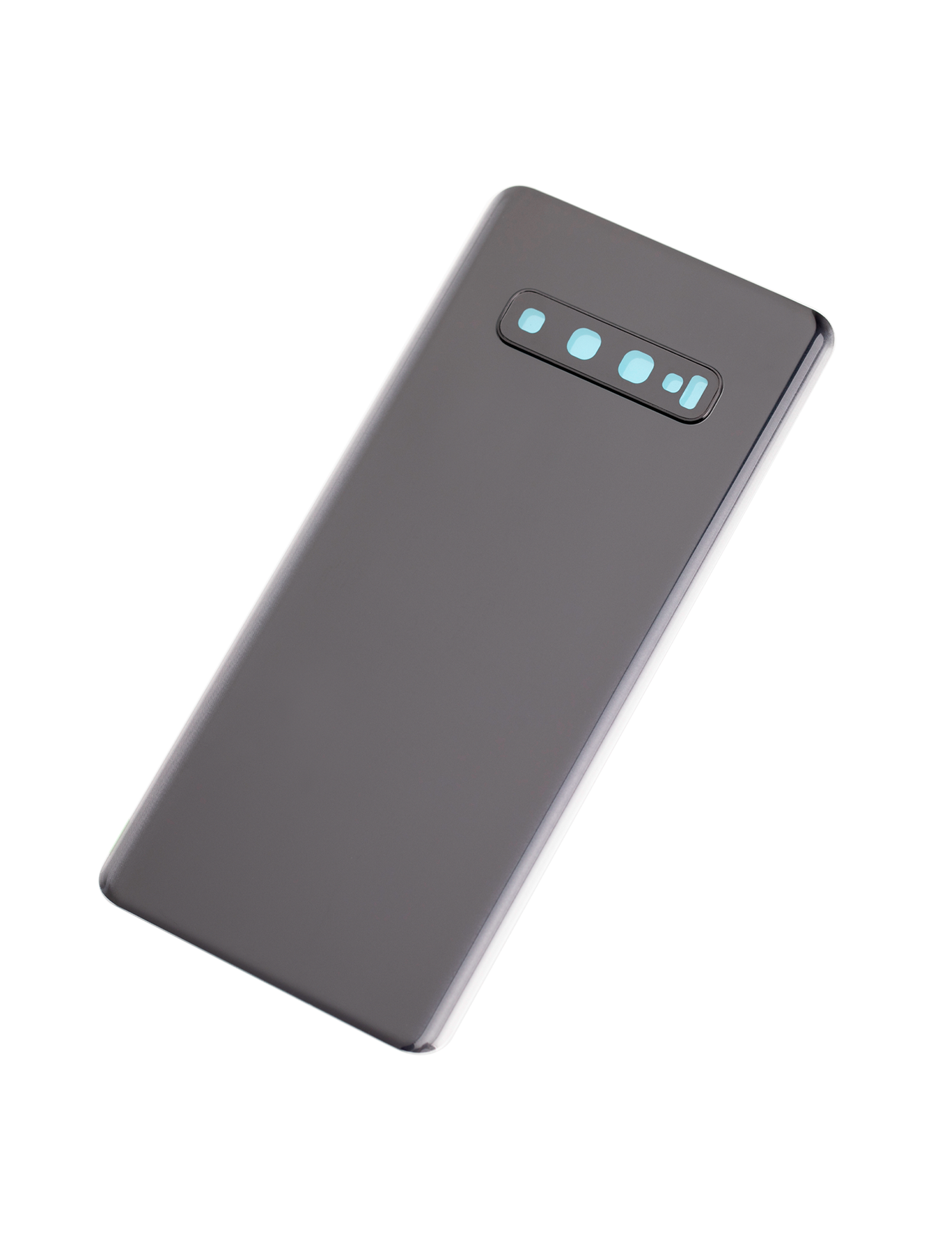 Back cover Glass With Camera Lens For Samsung Galaxy S10 Plus (No Logo) (Aftermarket Plus) (Prism Black)