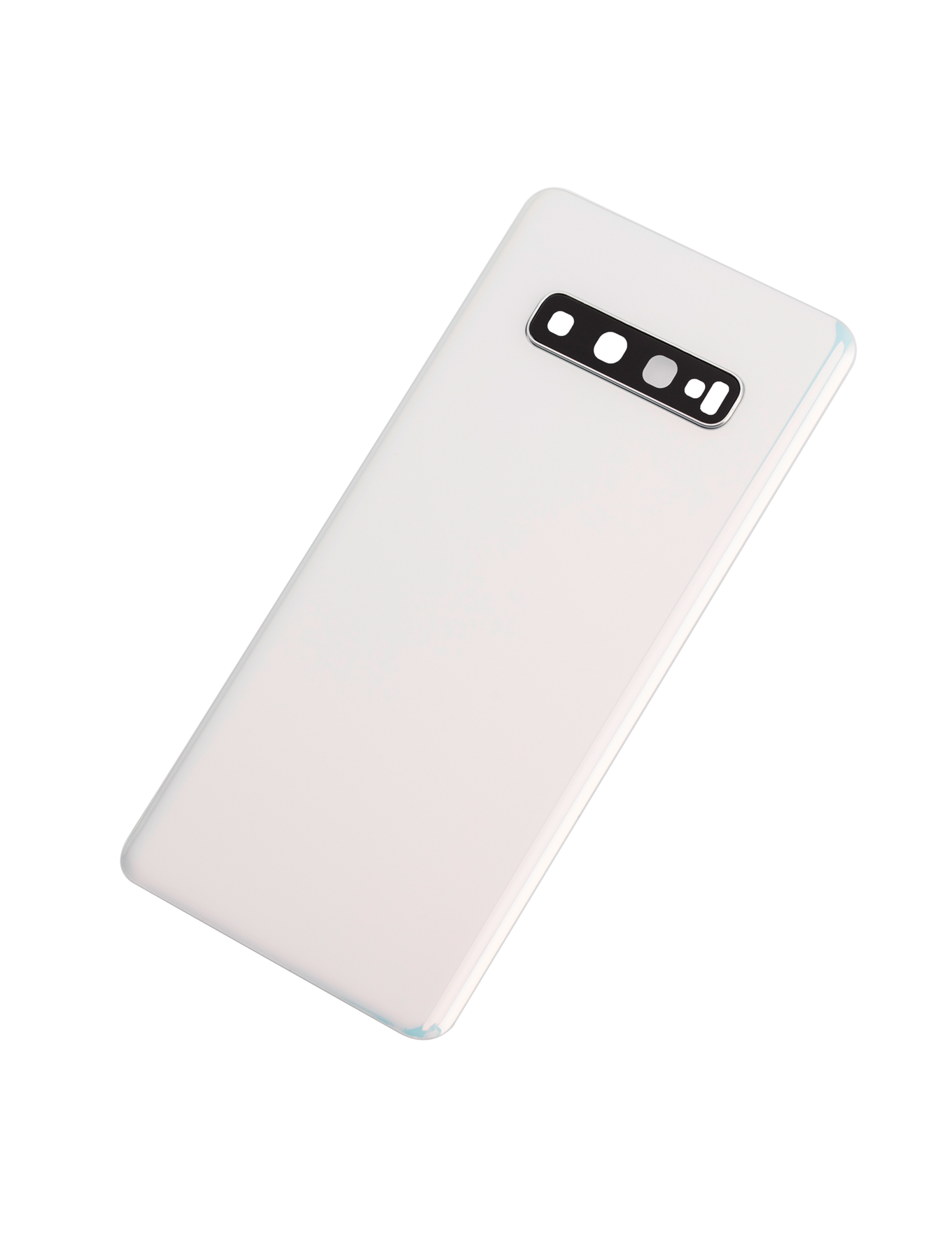 Back cover Glass With Camera Lens For Samsung Galaxy S10 Plus (Service Pack) (Prism White)