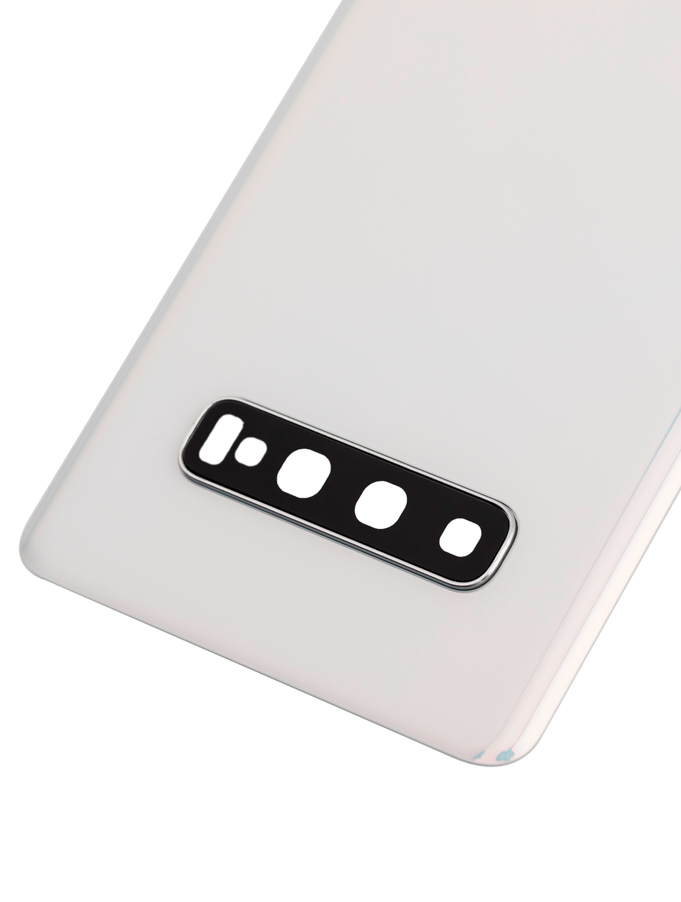 Back cover Glass With Camera Lens For Samsung Galaxy S10 Plus (Service Pack) (Prism White)