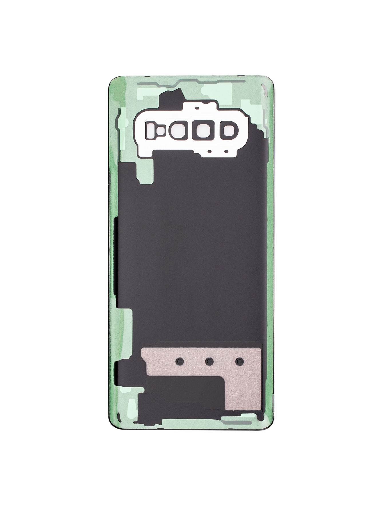 Back cover Glass With Camera Lens For Samsung Galaxy S10 Plus (Service Pack) (Prism White)