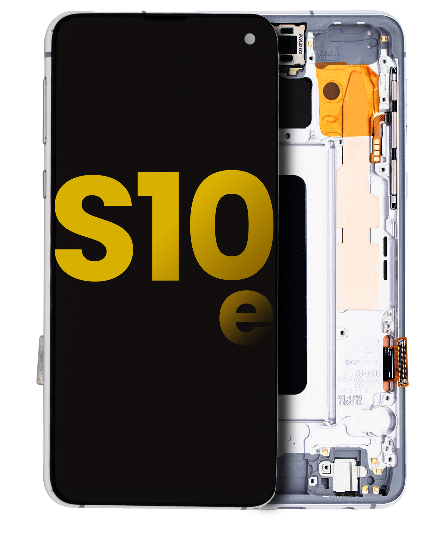 OLED Assembly With Frame For Samsung Galaxy S10E (Service Pack) (Prism White)