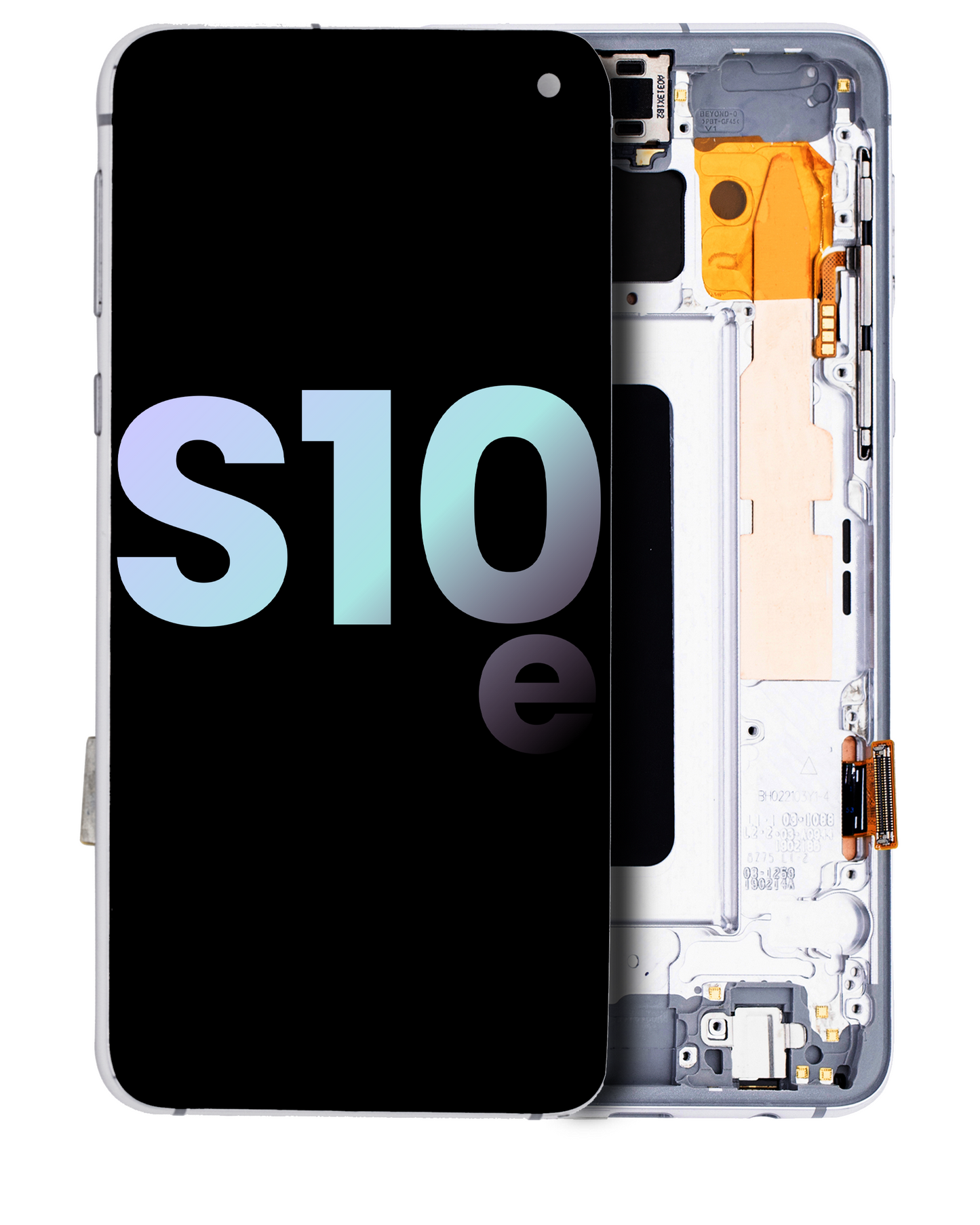 OLED Assembly With Frame For Samsung Galaxy S10E (Service Pack) (Prism White)