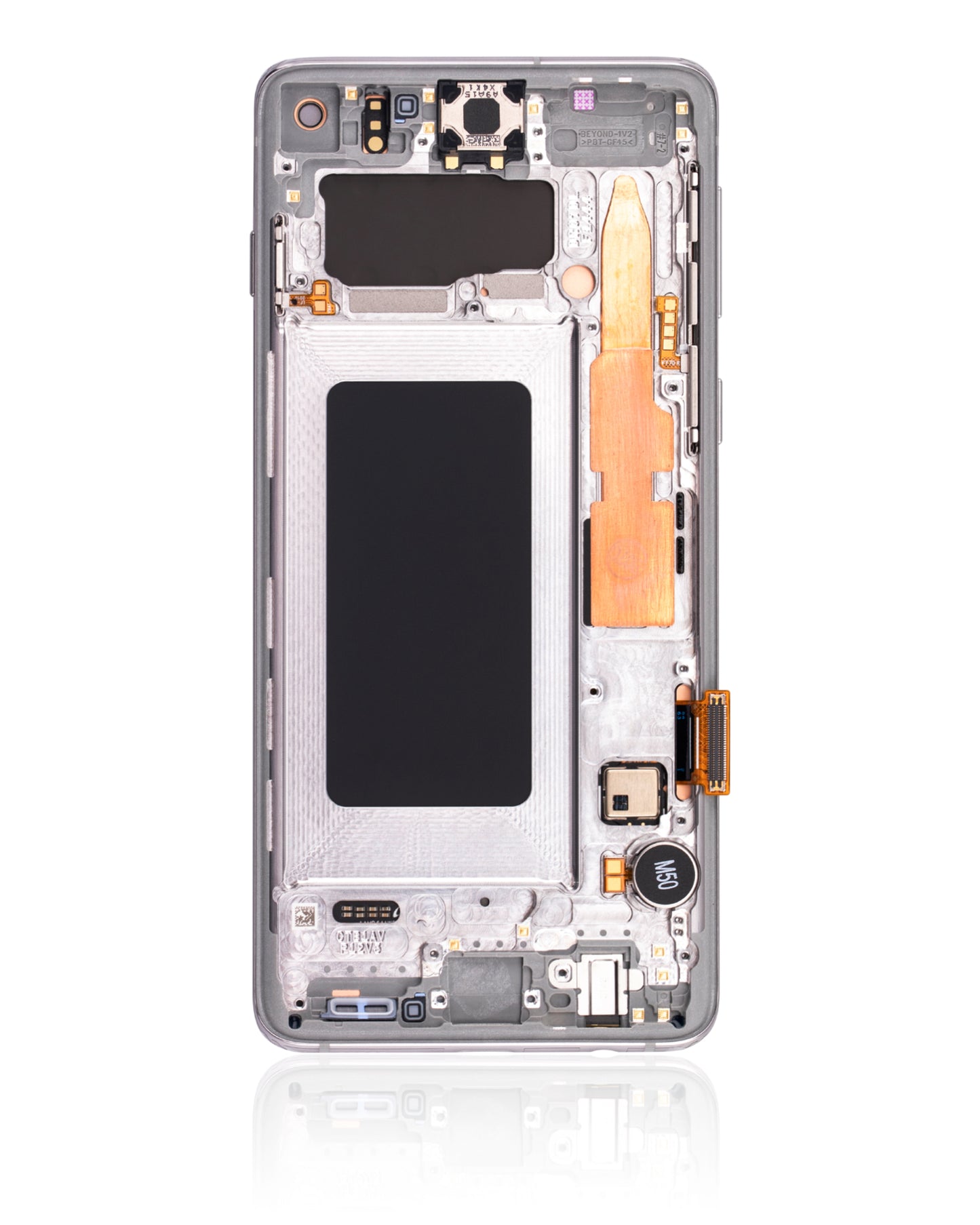 OLED Assembly With Frame For Samsung Galaxy S10 (Service Pack) (Prism White)