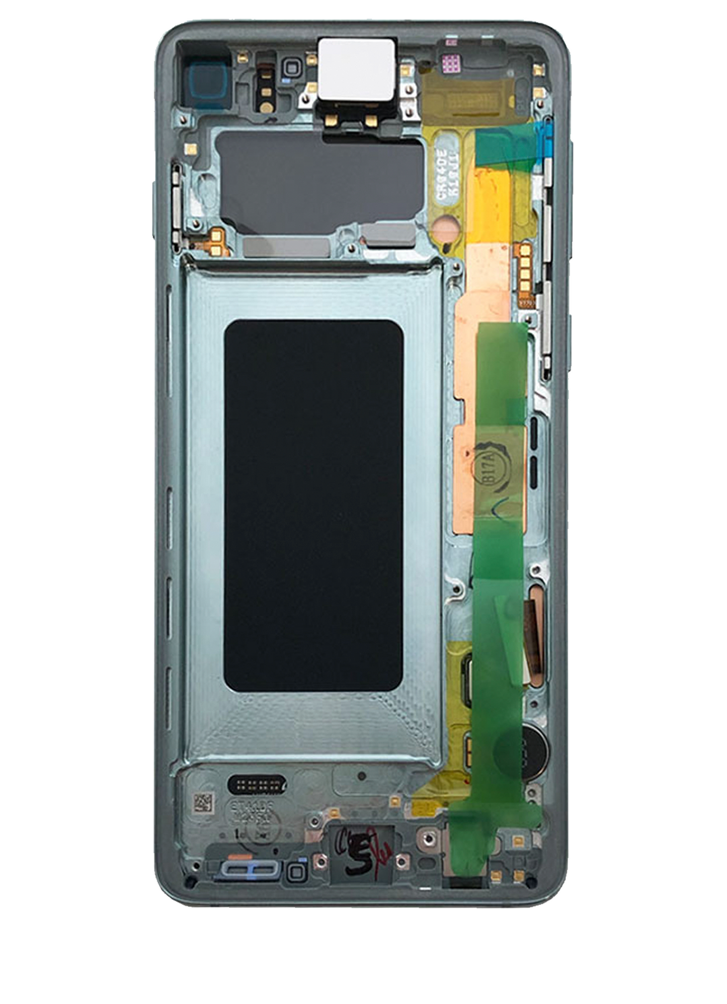 OLED Assembly With Frame For Samsung Galaxy S10 (Service Pack) (Prism Green)