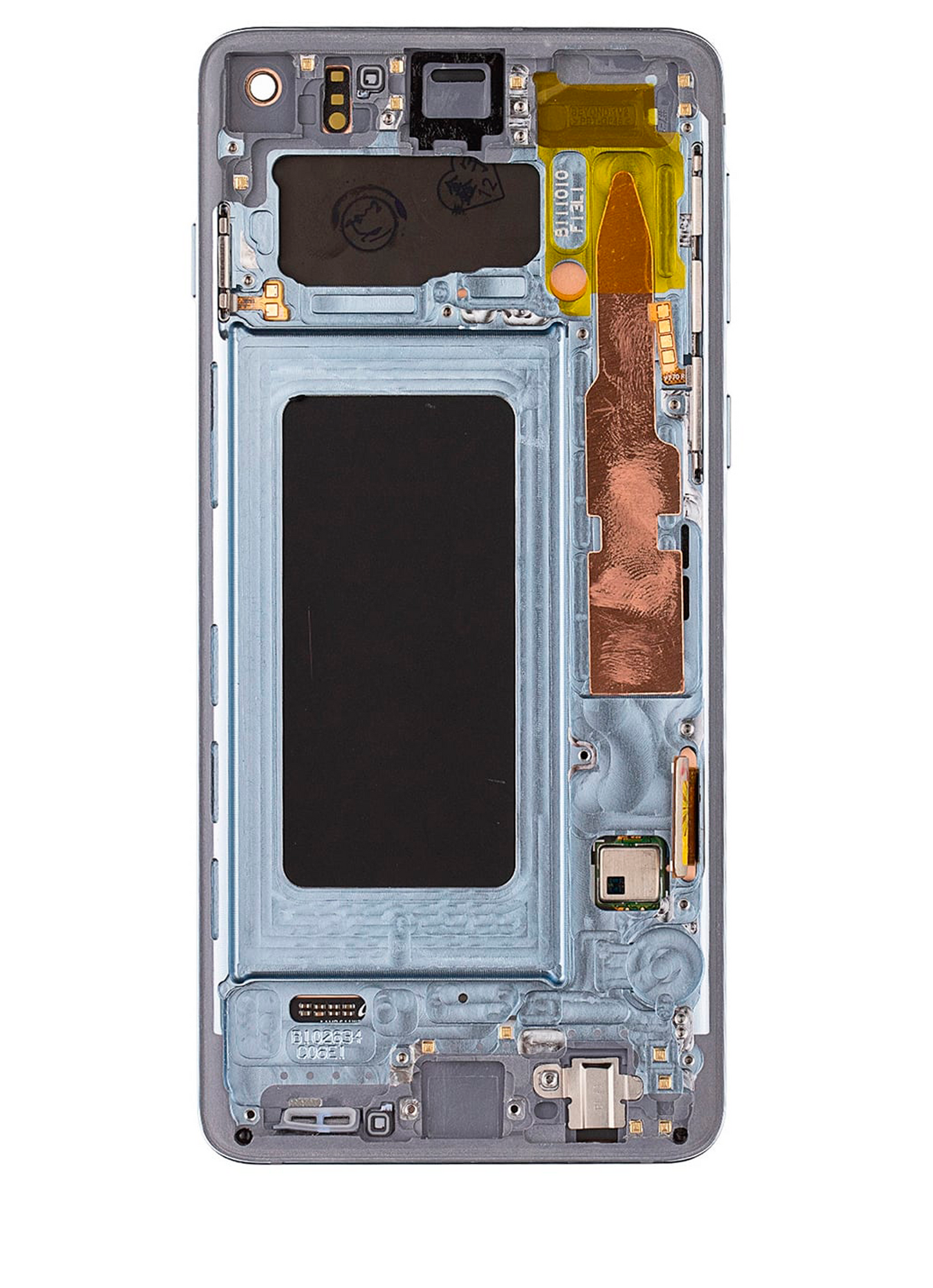 OLED Assembly With Frame For Samsung Galaxy S10 (Service Pack) (Prism Blue)