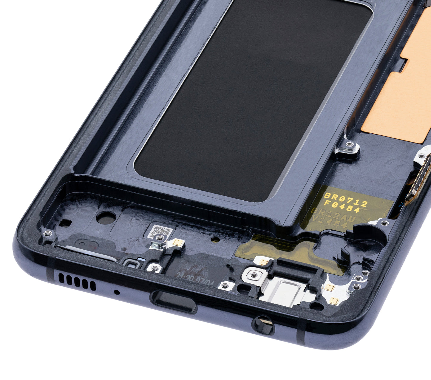 OLED Assembly With Frame For Samsung Galaxy S10E (Refurbished) (Prism Black)