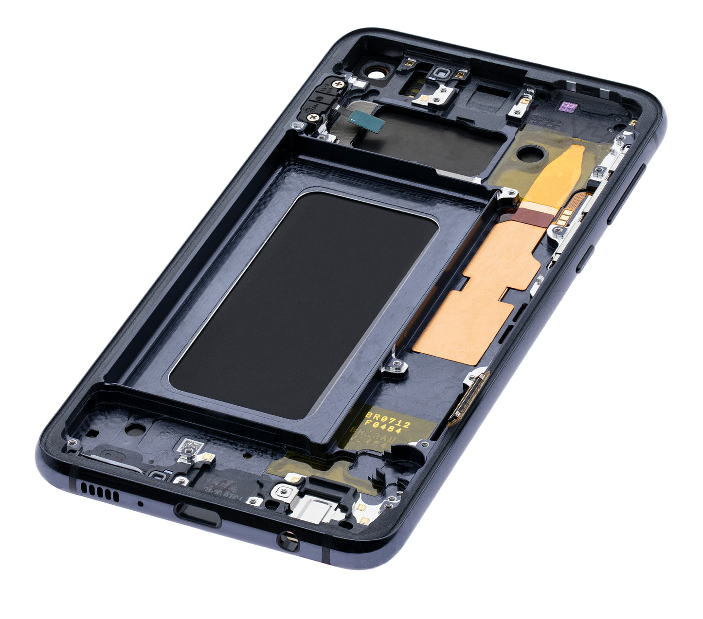 OLED Assembly With Frame For Samsung Galaxy S10E (Refurbished) (Prism Black)