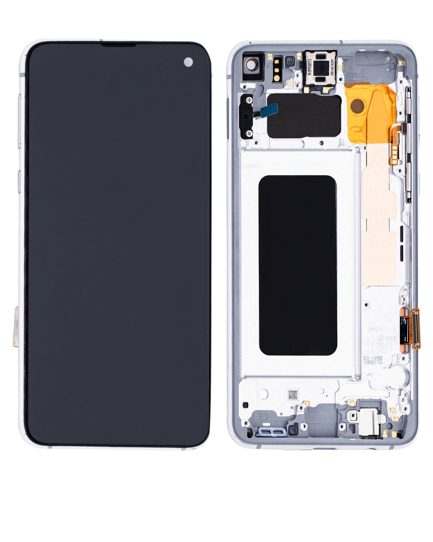 OLED Assembly With Frame For Samsung Galaxy S10E (Refurbished) (Prism White)