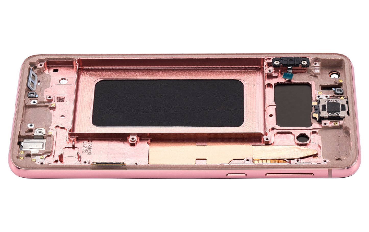 OLED Assembly With Frame For Samsung Galaxy S10E (Refurbished) (Flamingo Pink)