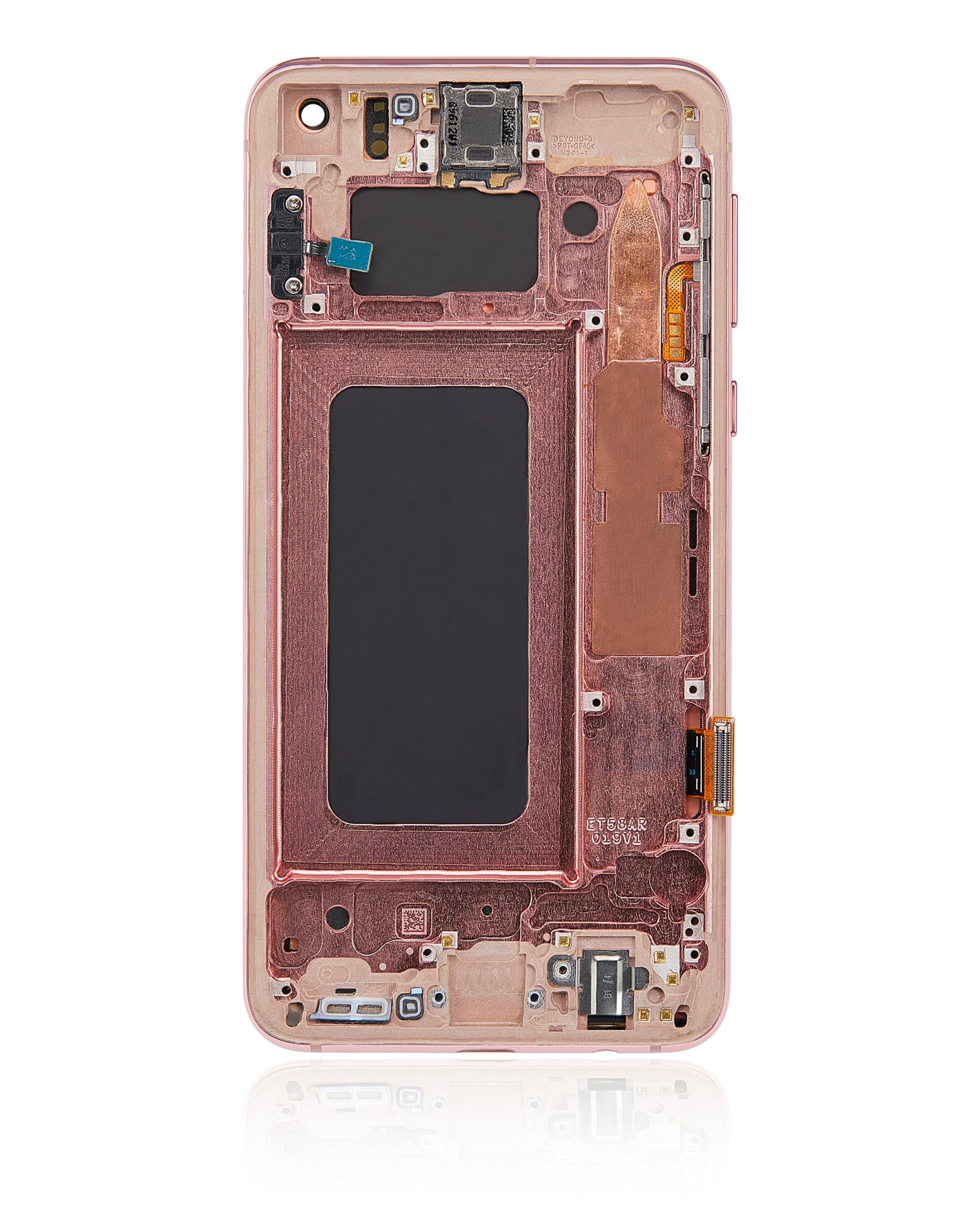 OLED Assembly With Frame For Samsung Galaxy S10E (Refurbished) (Flamingo Pink)