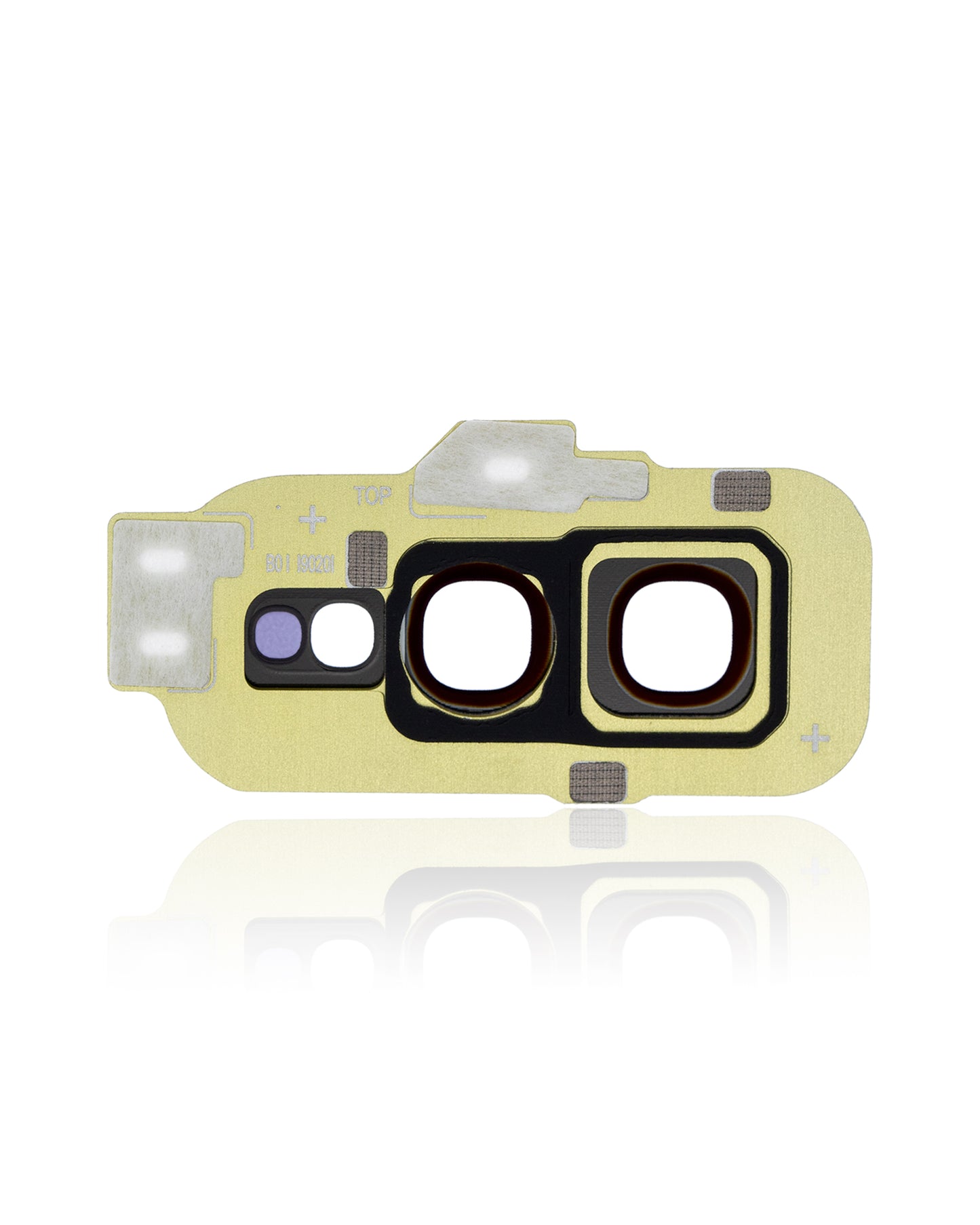 Back Camera Lens With Cover Bezel Ring For Samsung Galaxy S10E (Gold)