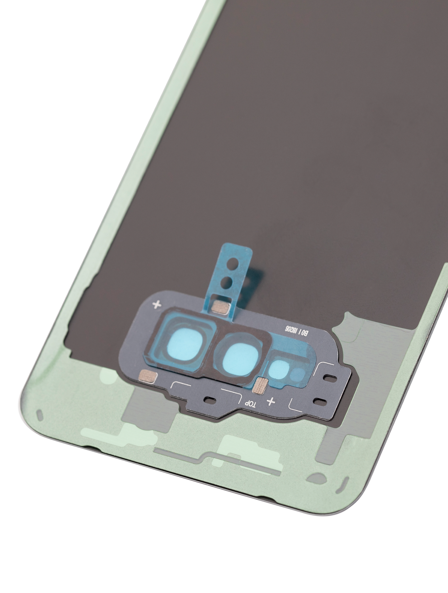 Back cover Glass With Camera Lens For Samsung Galaxy S10E (No Logo) (Aftermarket Plus) (Prism Black)