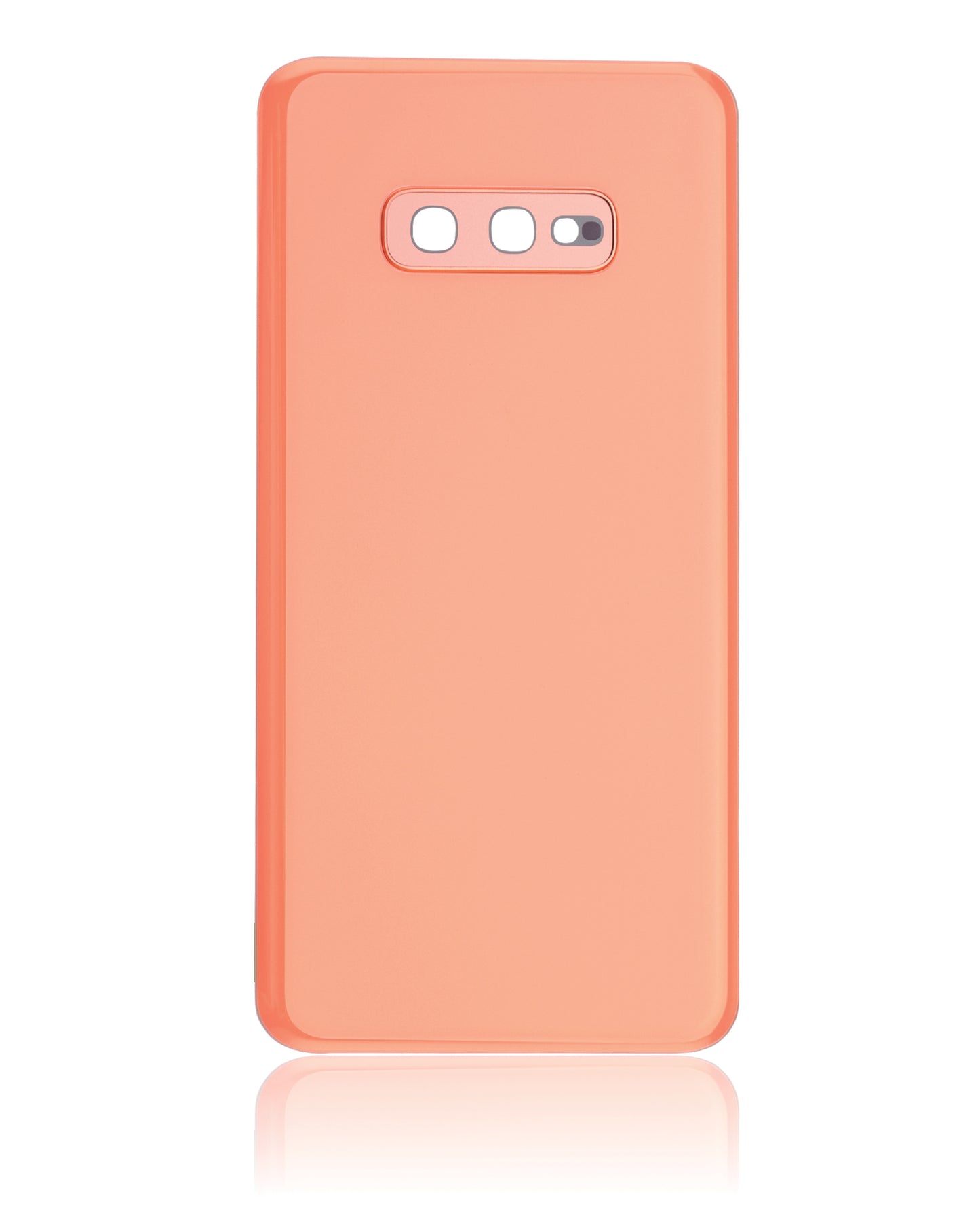 Back cover Glass With Camera Lens For Samsung Galaxy S10E (No Logo) (Aftermarket Plus) (Flamingo Pink)