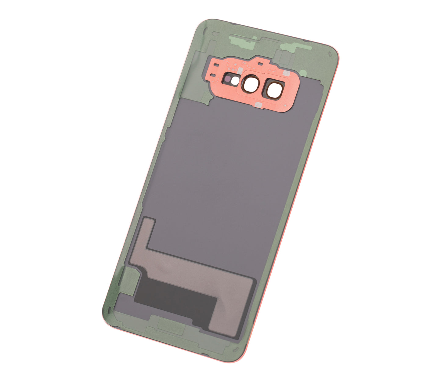 Back cover Glass With Camera Lens For Samsung Galaxy S10E (No Logo) (Aftermarket Plus) (Flamingo Pink)