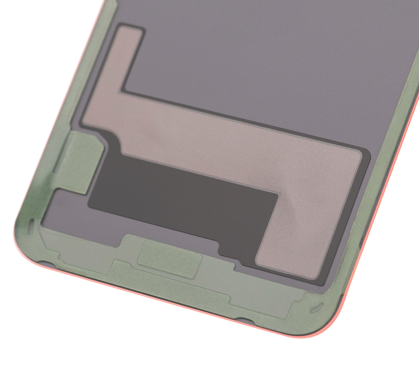 Back cover Glass With Camera Lens For Samsung Galaxy S10E (No Logo) (Aftermarket Plus) (Flamingo Pink)