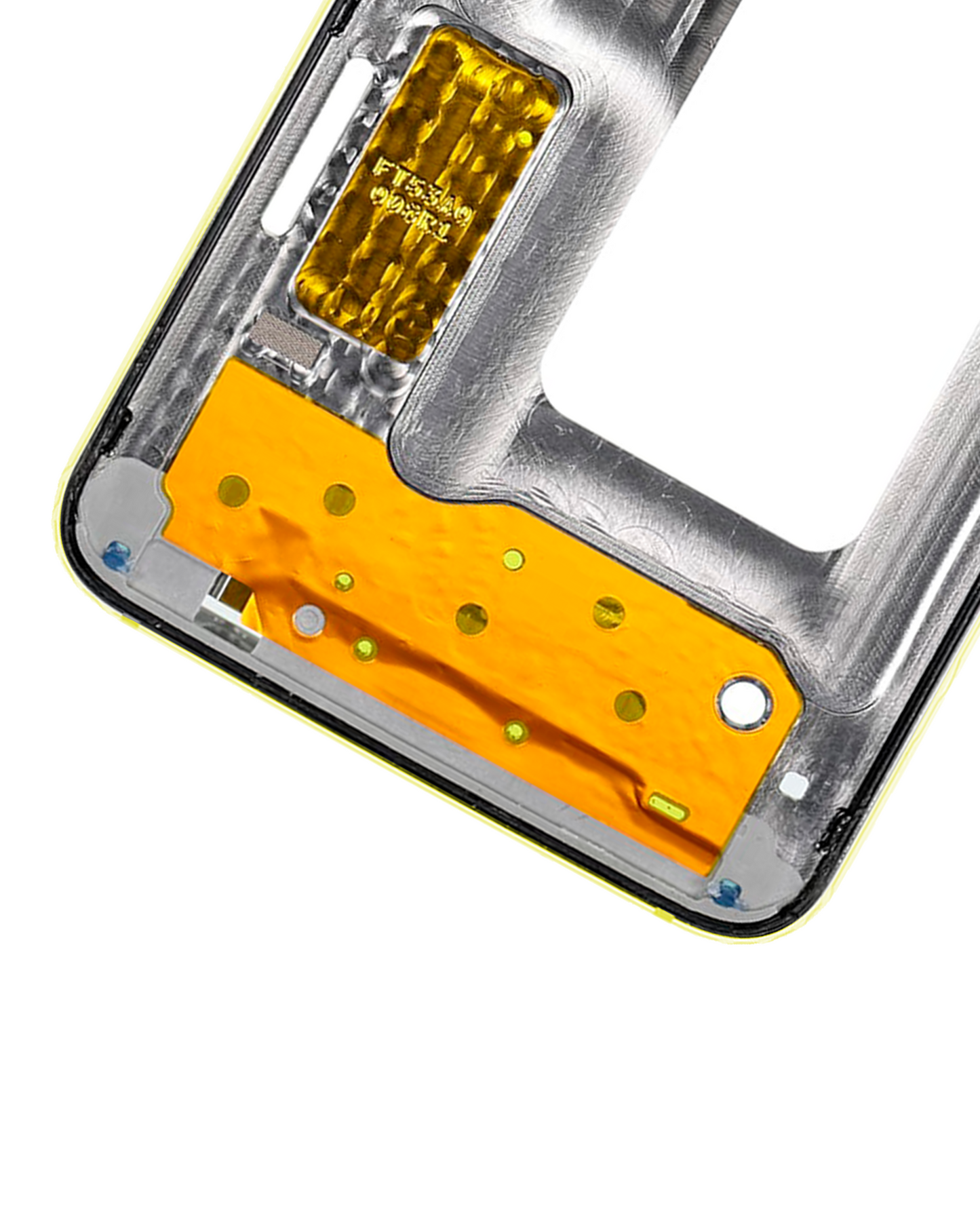 Mid-Frame Housing For Samsung Galaxy S10E (With Small Parts) (Canary Yellow)