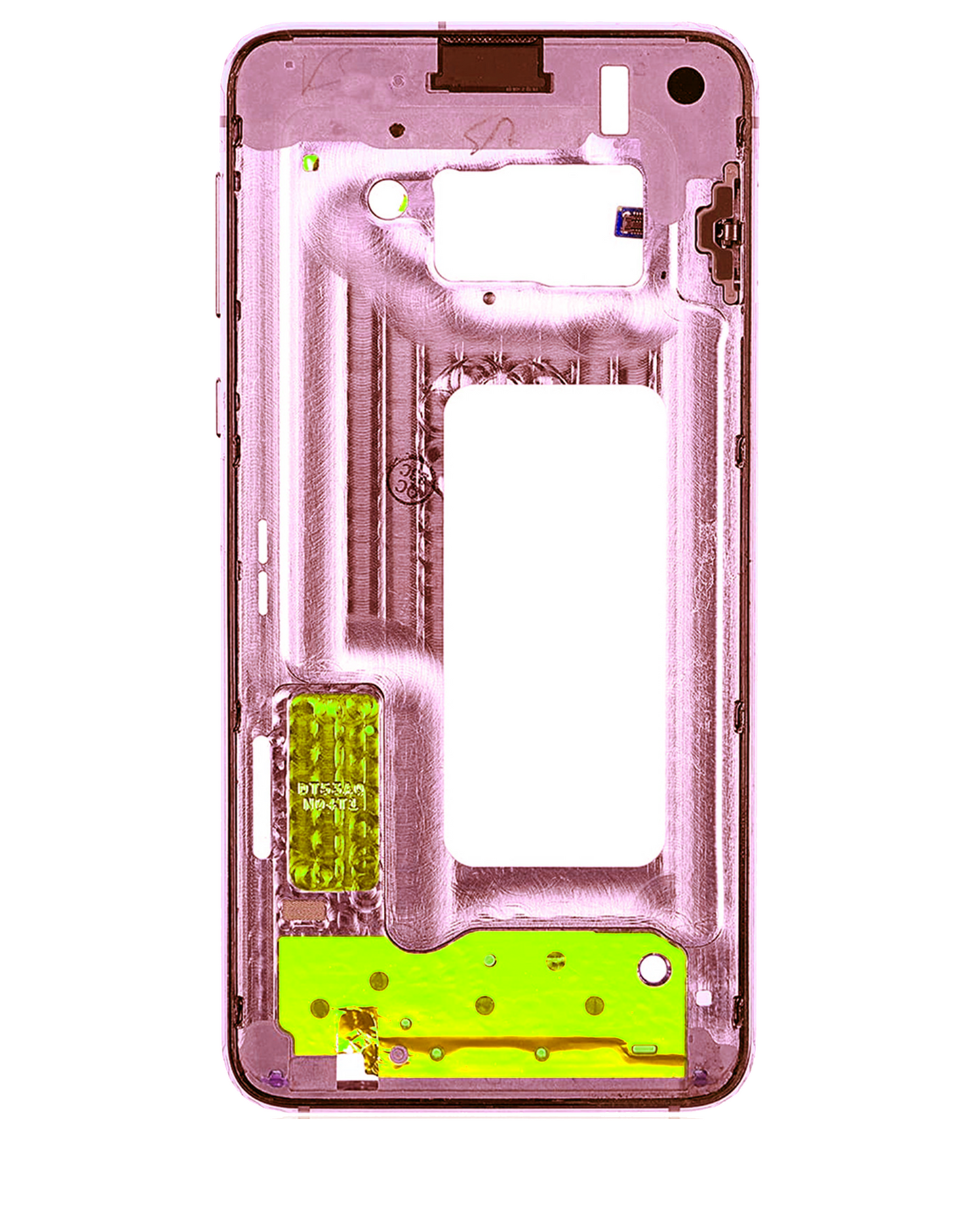 Mid-Frame Housing For Samsung Galaxy S10E (With Small Parts) (Flamingo Pink)