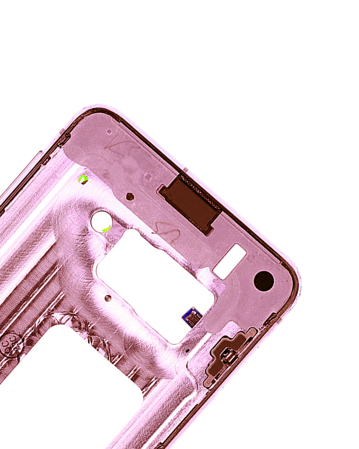 Mid-Frame Housing For Samsung Galaxy S10E (With Small Parts) (Flamingo Pink)