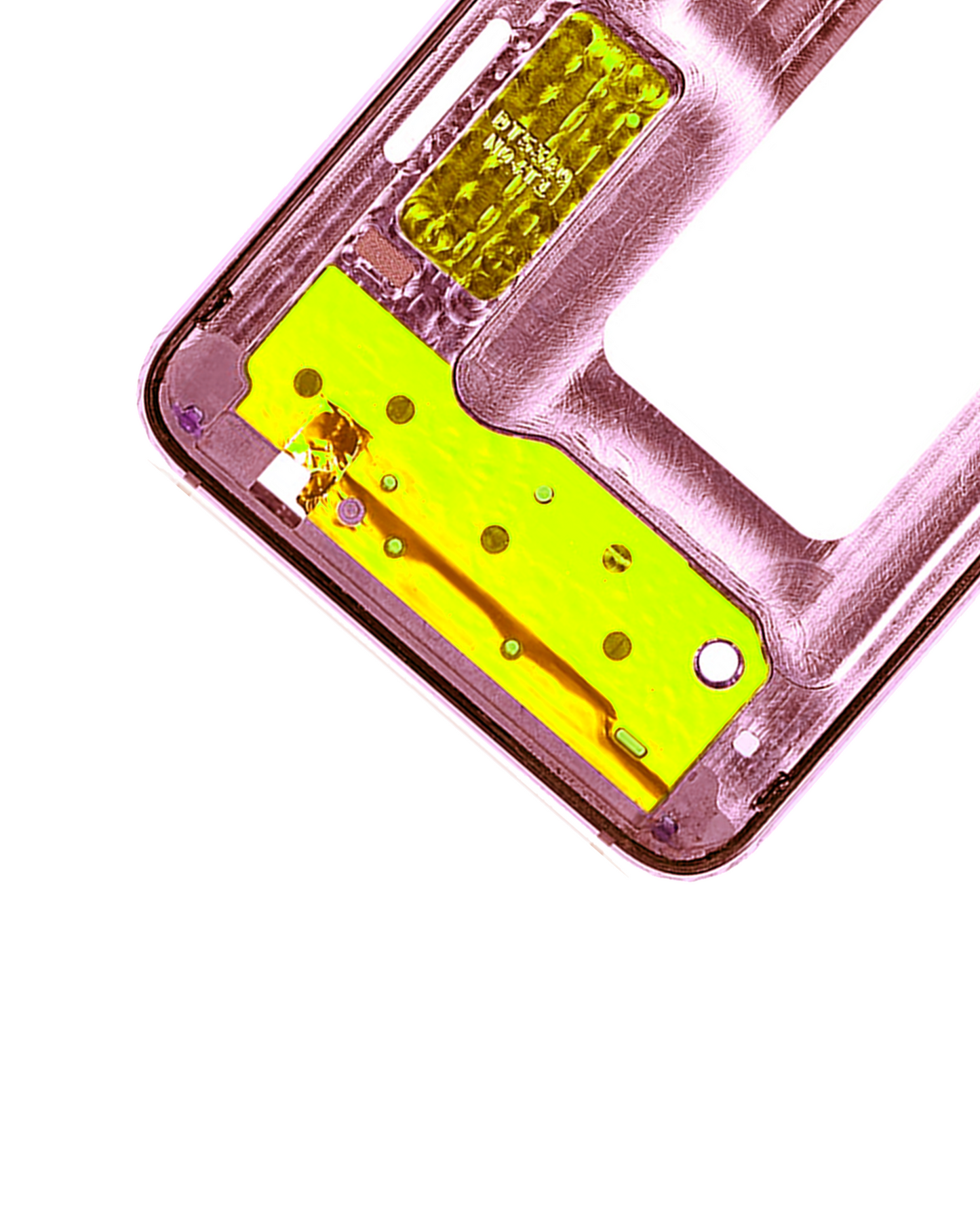 Mid-Frame Housing For Samsung Galaxy S10E (With Small Parts) (Flamingo Pink)
