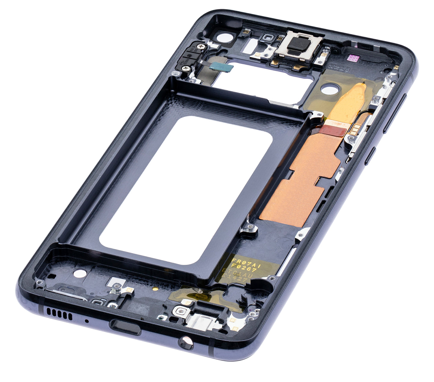 Mid-Frame Housing For Samsung Galaxy S10E (With Small Parts) (Prism Black)