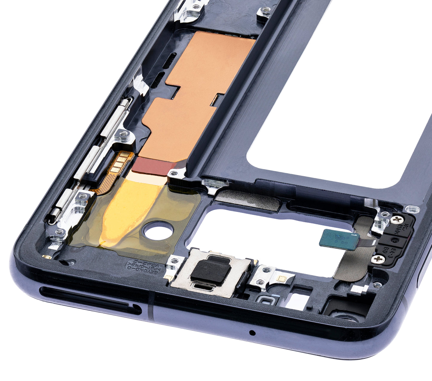 Mid-Frame Housing For Samsung Galaxy S10E (With Small Parts) (Prism Black)