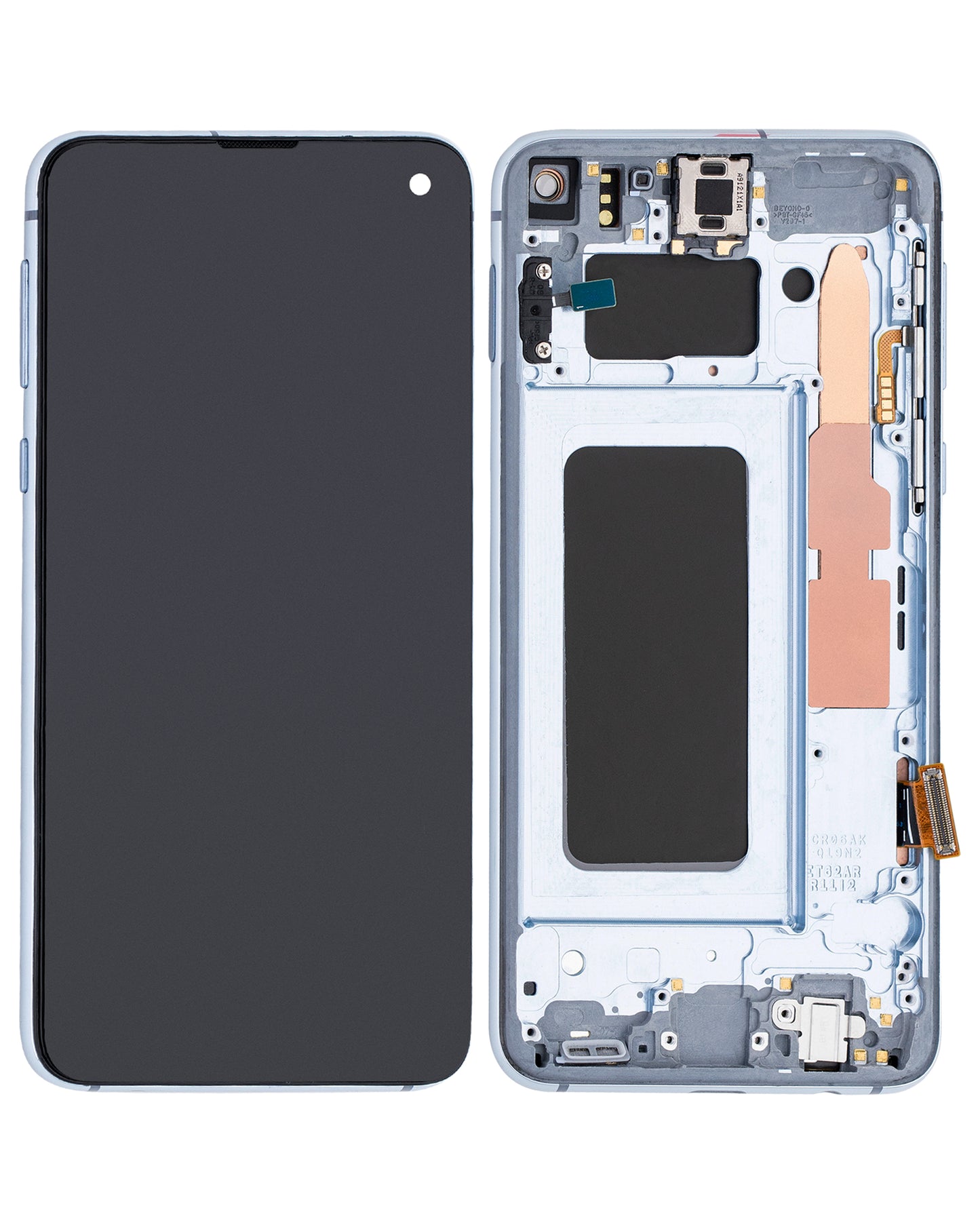 OLED Assembly With Frame For Samsung Galaxy S10E (Refurbished) (Prism Blue)