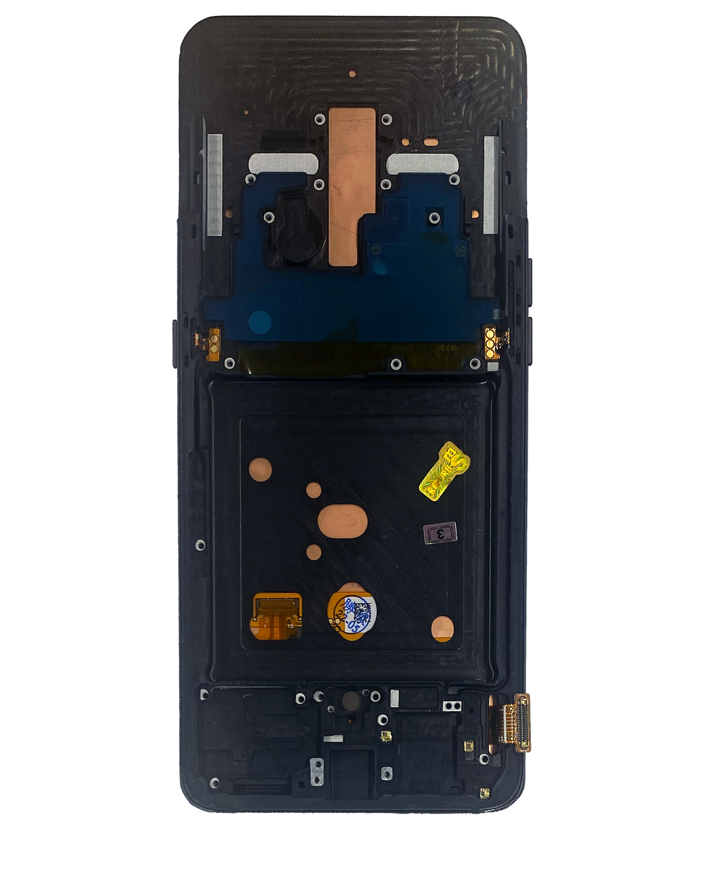 OLED Assembly With Frame For Samsung Galaxy A80 (A805 / 2019) (Refurbished) (Phantom Black)