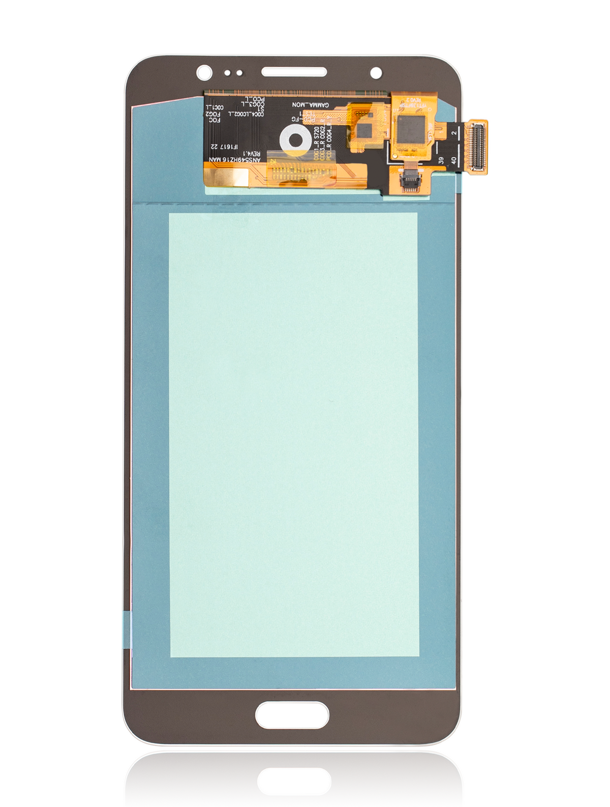 OLED Assembly Without Frame For Samsung Galaxy J7 / J7 Duo (J710 / 2016) (Aftermarket Plus) (White) replacement part SKU 107082022403 product image 7
