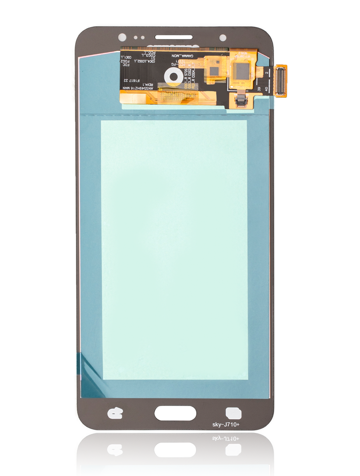 OLED Assembly Without Frame For Samsung Galaxy J7 / J7 Duo (J710 / 2016) (Aftermarket Plus) (Black) - replacement part SKU 107082022404 product image 7