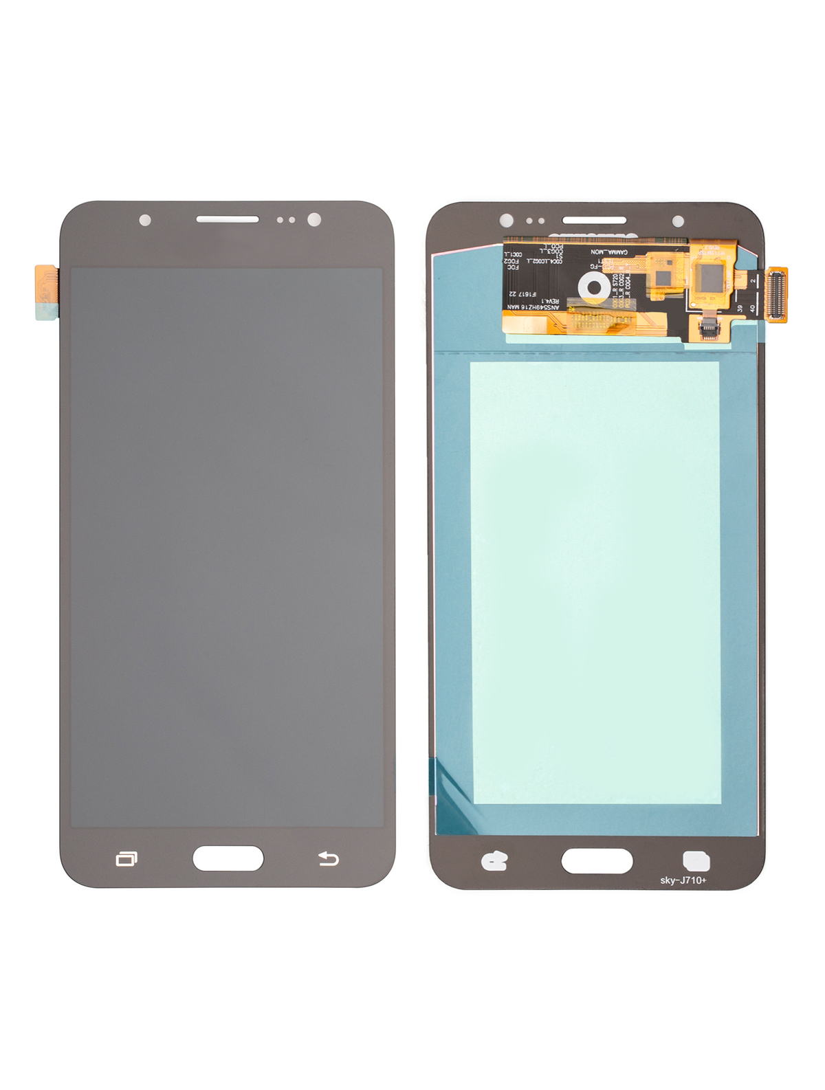 OLED Assembly Without Frame For Samsung Galaxy J7 / J7 Duo (J710 / 2016) (Aftermarket Plus) (Black) - replacement part SKU 107082022404 product image 8