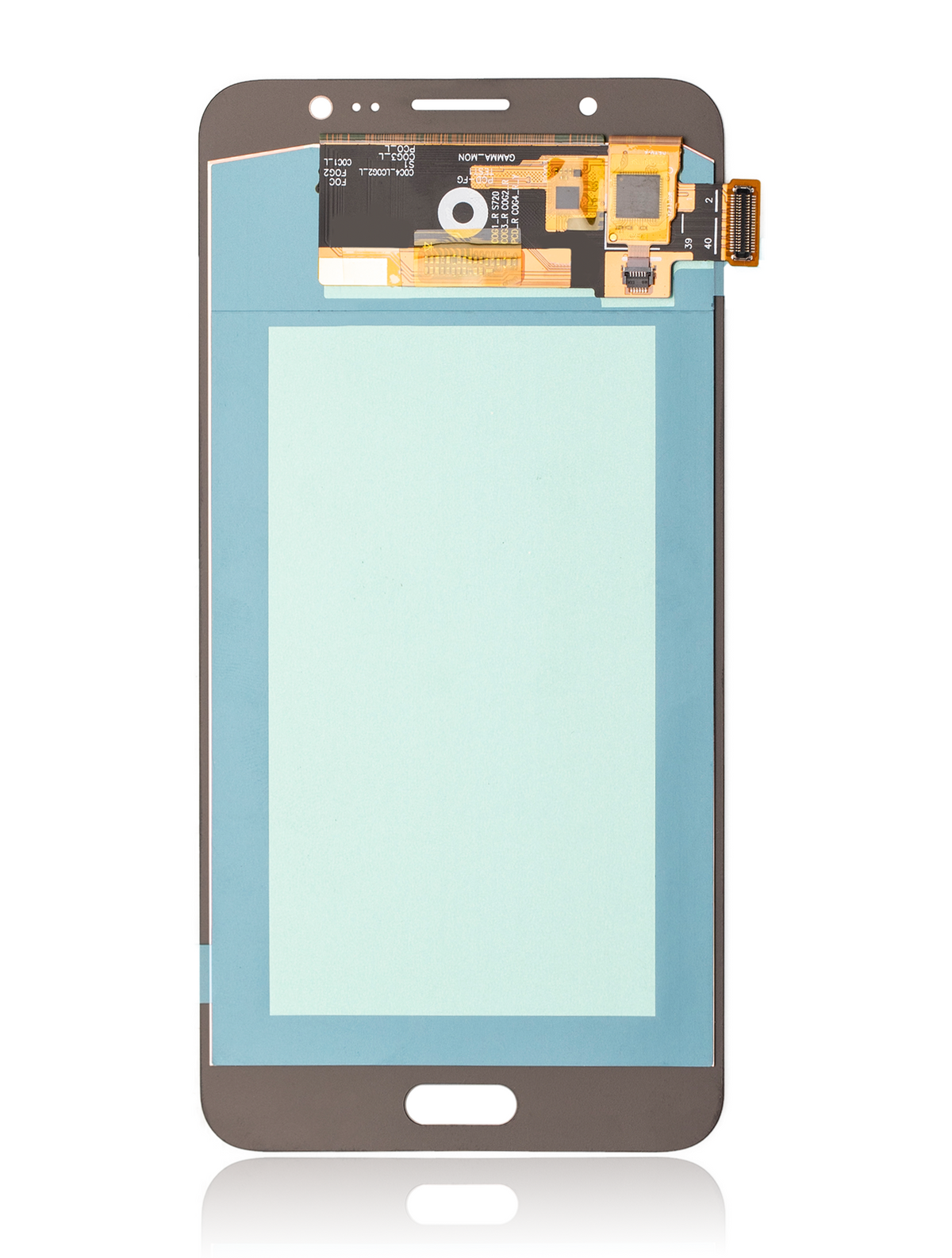 OLED Assembly Without Frame For Samsung Galaxy J7 / J7 Duo (J710 / 2016) (Aftermarket Plus) (Gold) replacement part SKU 107082022405 product image 7