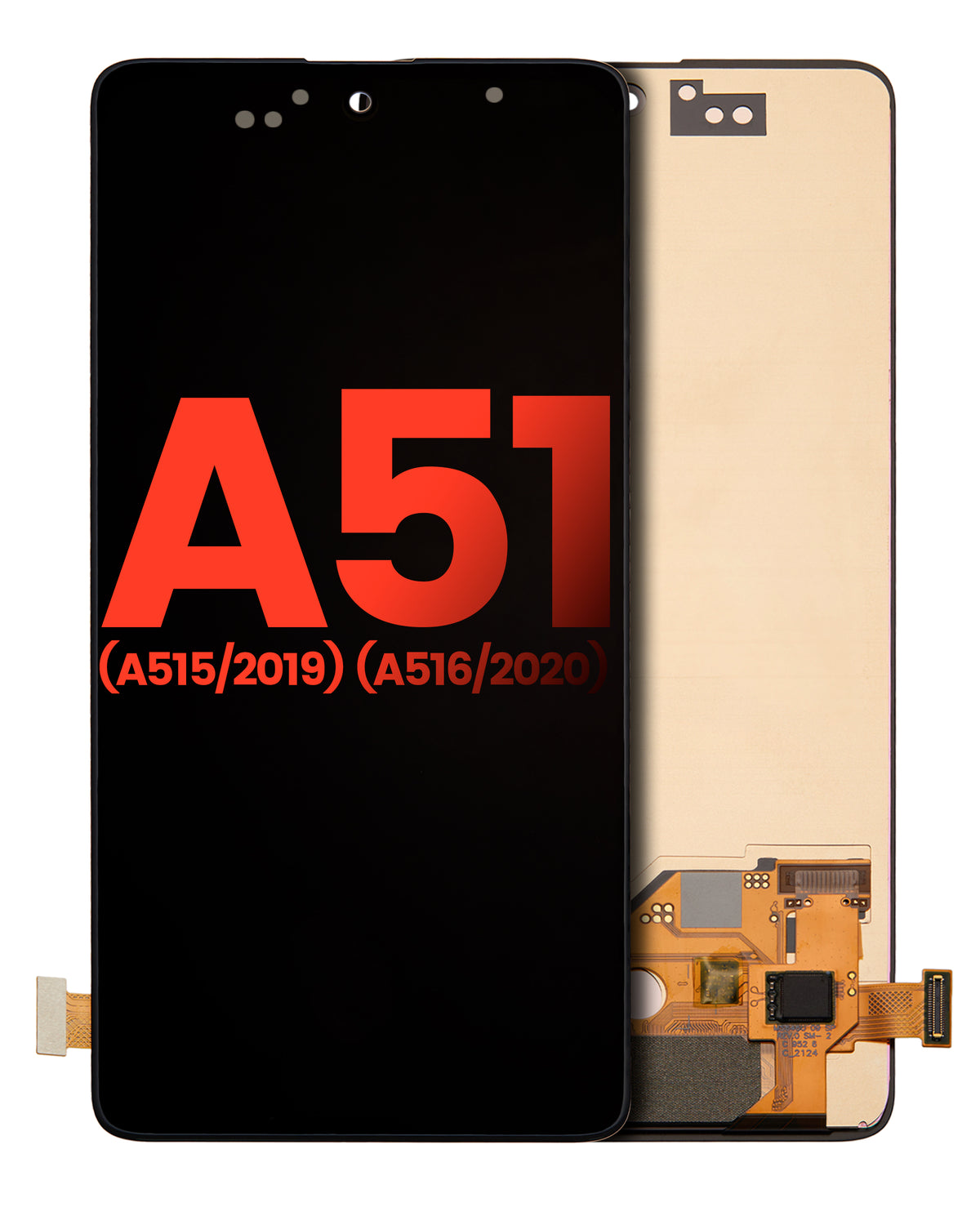 OLED Assembly Without Frame For Samsung Galaxy A51 4G (A515 / 2019) / 5G (A516 / 2020) (Aftermarket Plus) (All Colors) - product image 7