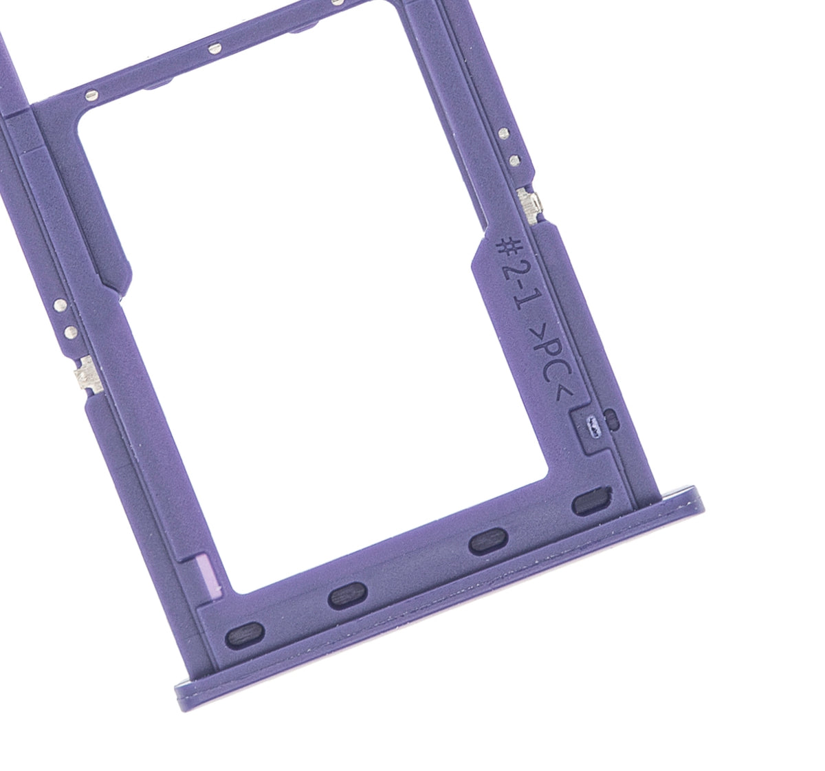 Dual Sim Card Tray For Samsung Galaxy A51 4G (A515 / 2019) (Purple) - product image 2