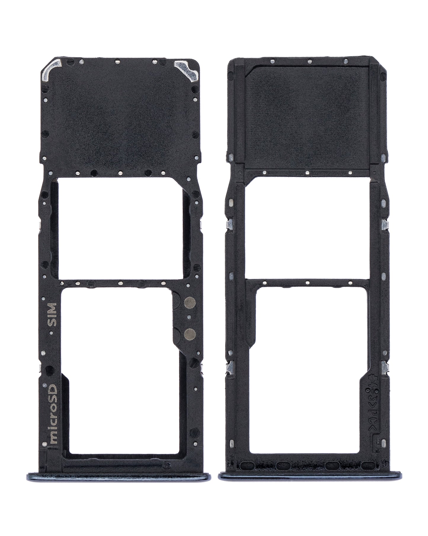Single Sim Card Tray For Samsung Galaxy A51 4G (A515 / 2019) / A71 (A715 / 2020) (Prism Crush Black)