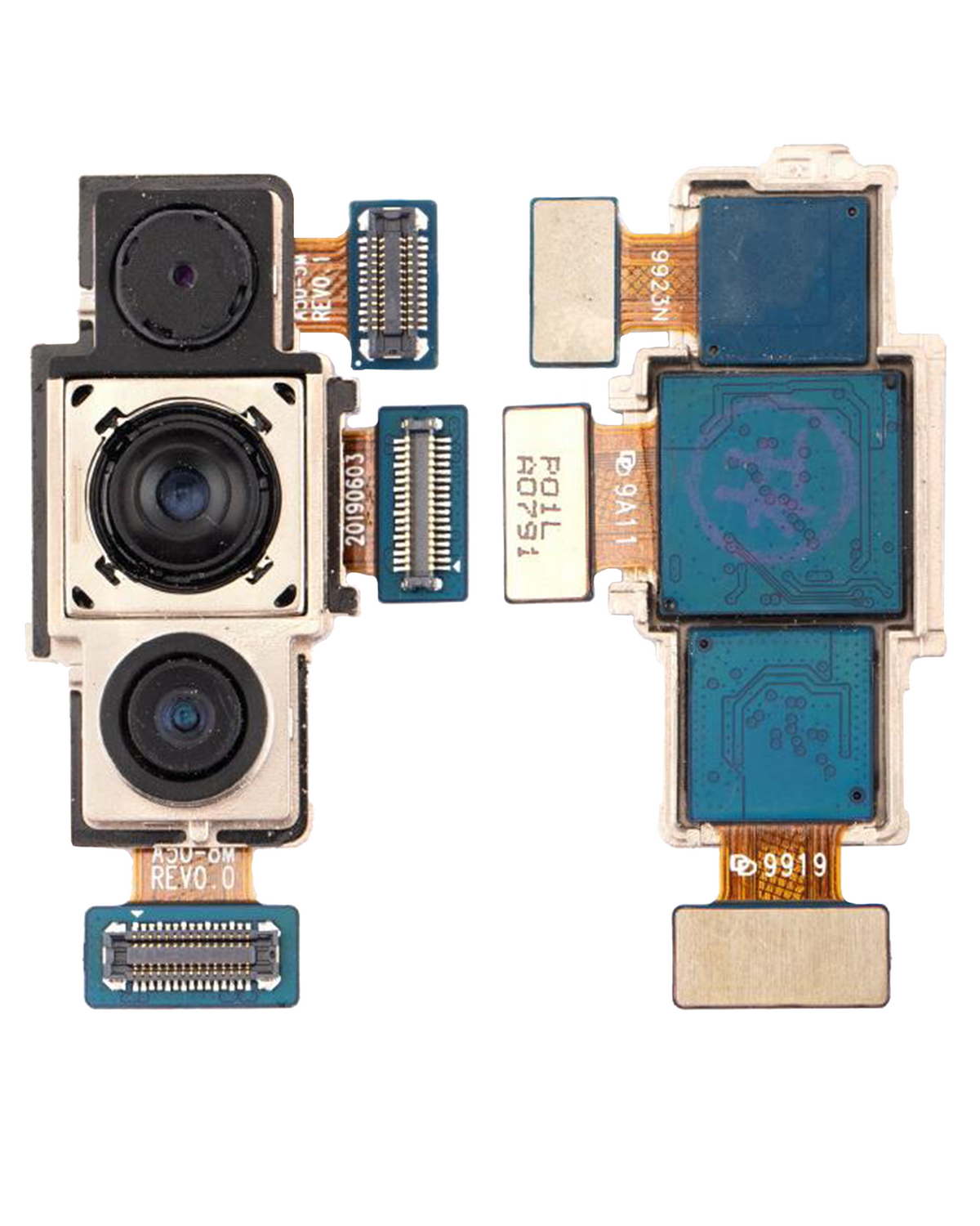 Back Camera (Wide & Ultrawide & Depth) For Samsung Galaxy A50s (A507 / 2019) - product image 3