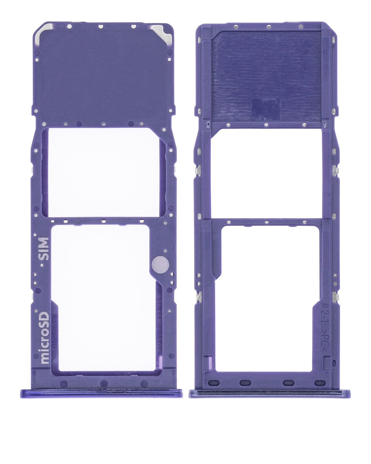 Single Sim Card Tray For Samsung Galaxy A50S (A507 / 2019) (Prism Crush Violet) - product image 2